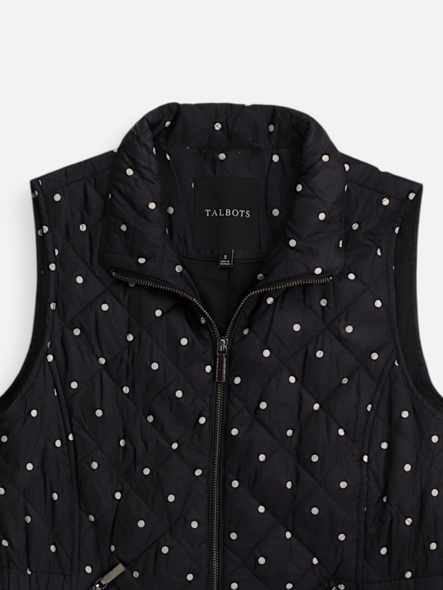 TALBOTS Chaleco Impermeable - Mujer - Small