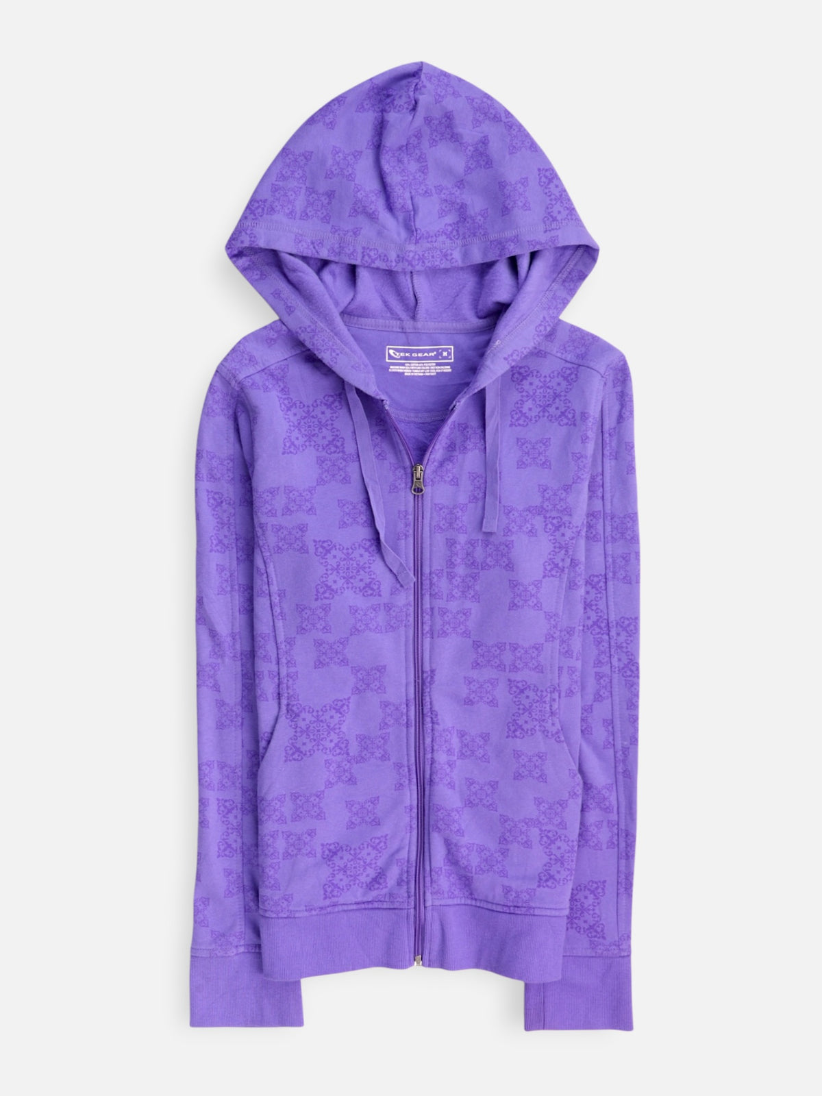 TEK GEAR Sudadera Hoodie Basic - Mujer - Medium