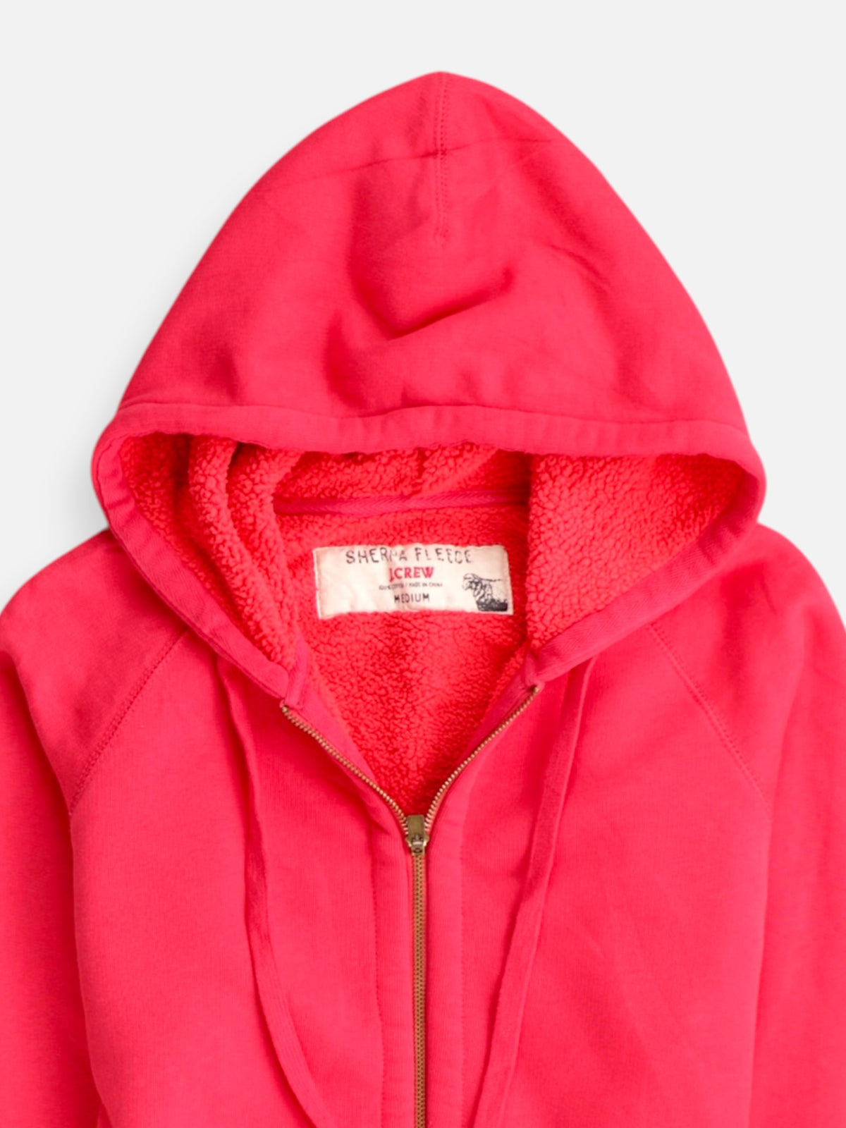 J CREW Sudadera Hoodie Basic - Mujer - Medium