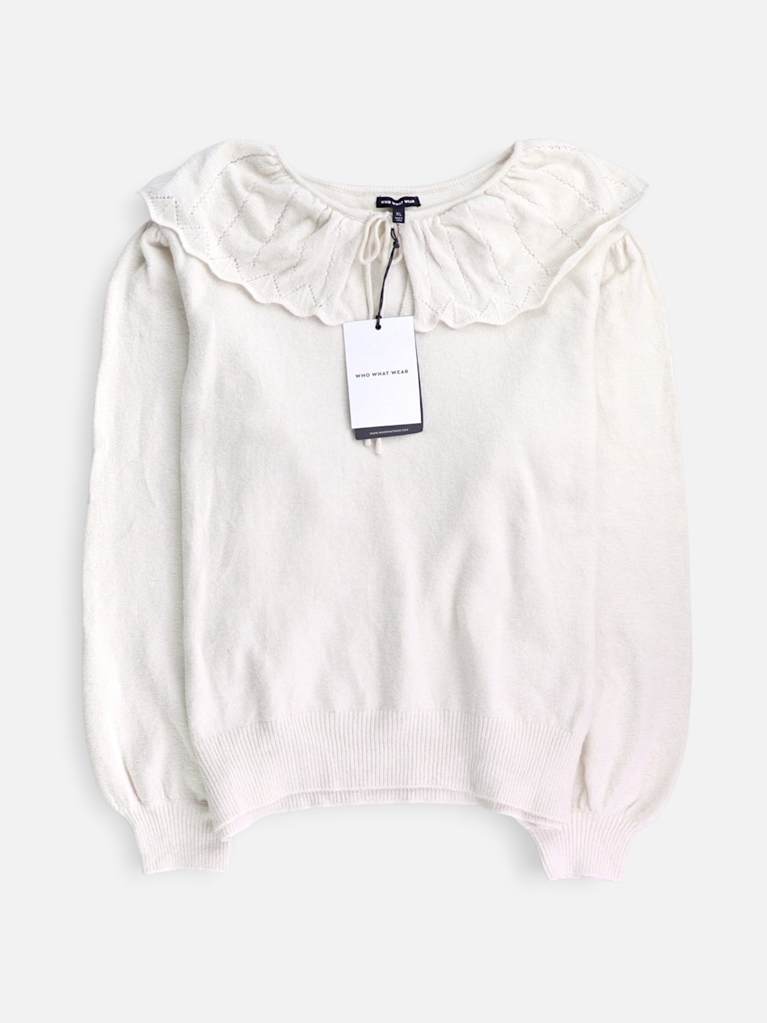 WHO WHAT WEAR  Sueter basic Casual - Mujer - XL