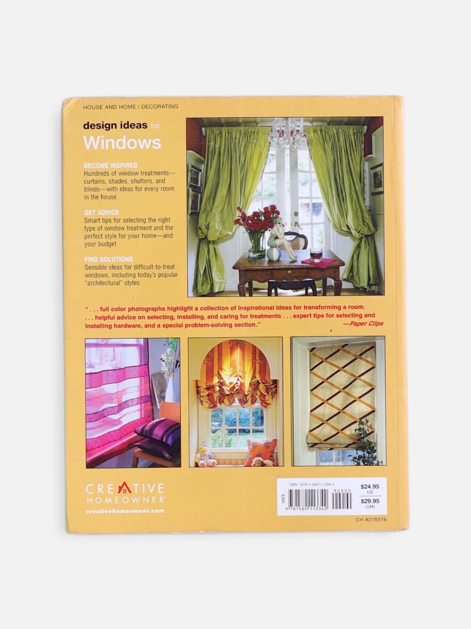 Libro DESIGN IDEAS FOR WINDOWS  by Dorinda Beaumont
