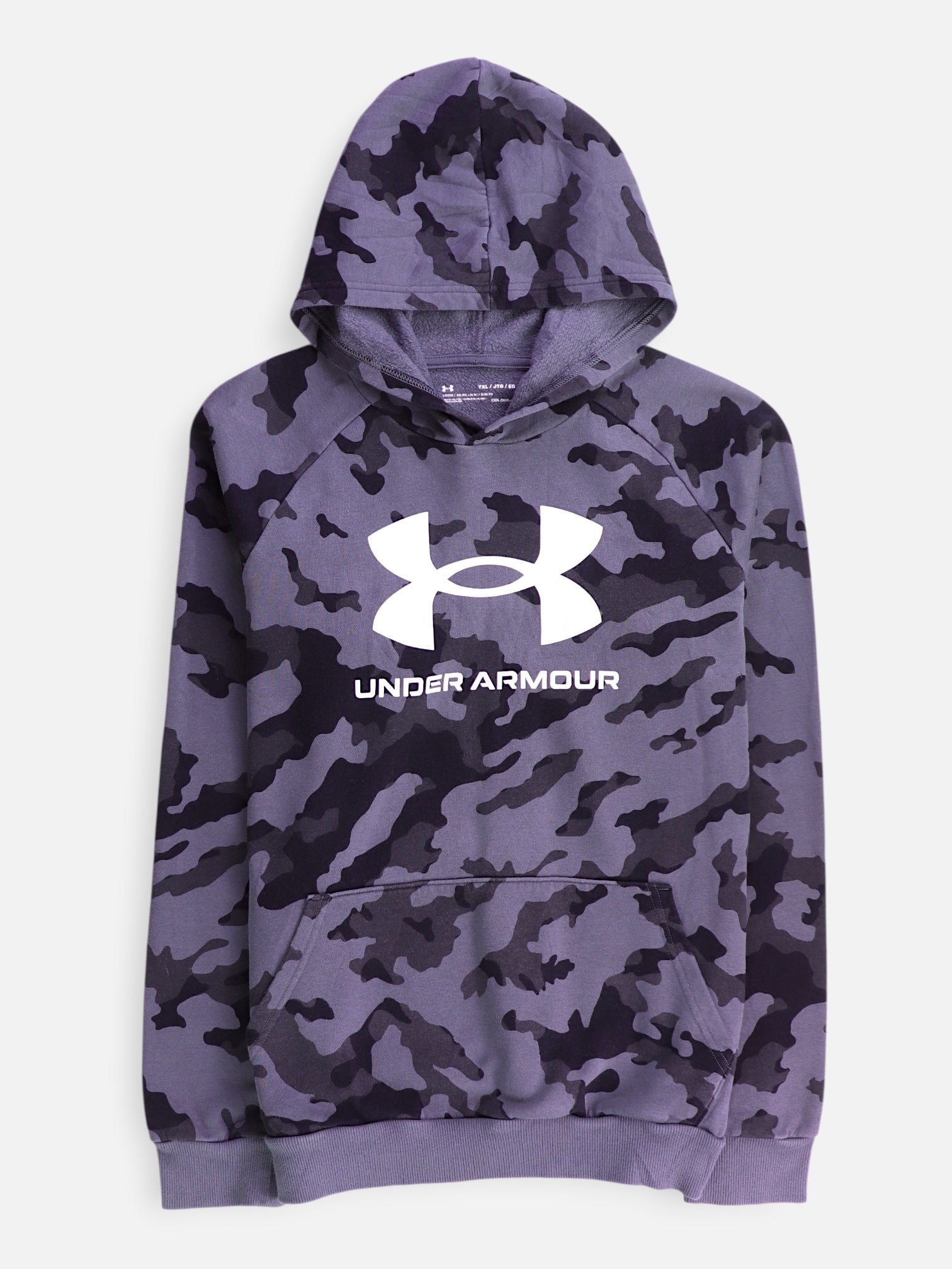 Under Armour Sudadera Hoodie Militar - Niño - XL - 15-14Y (Años)