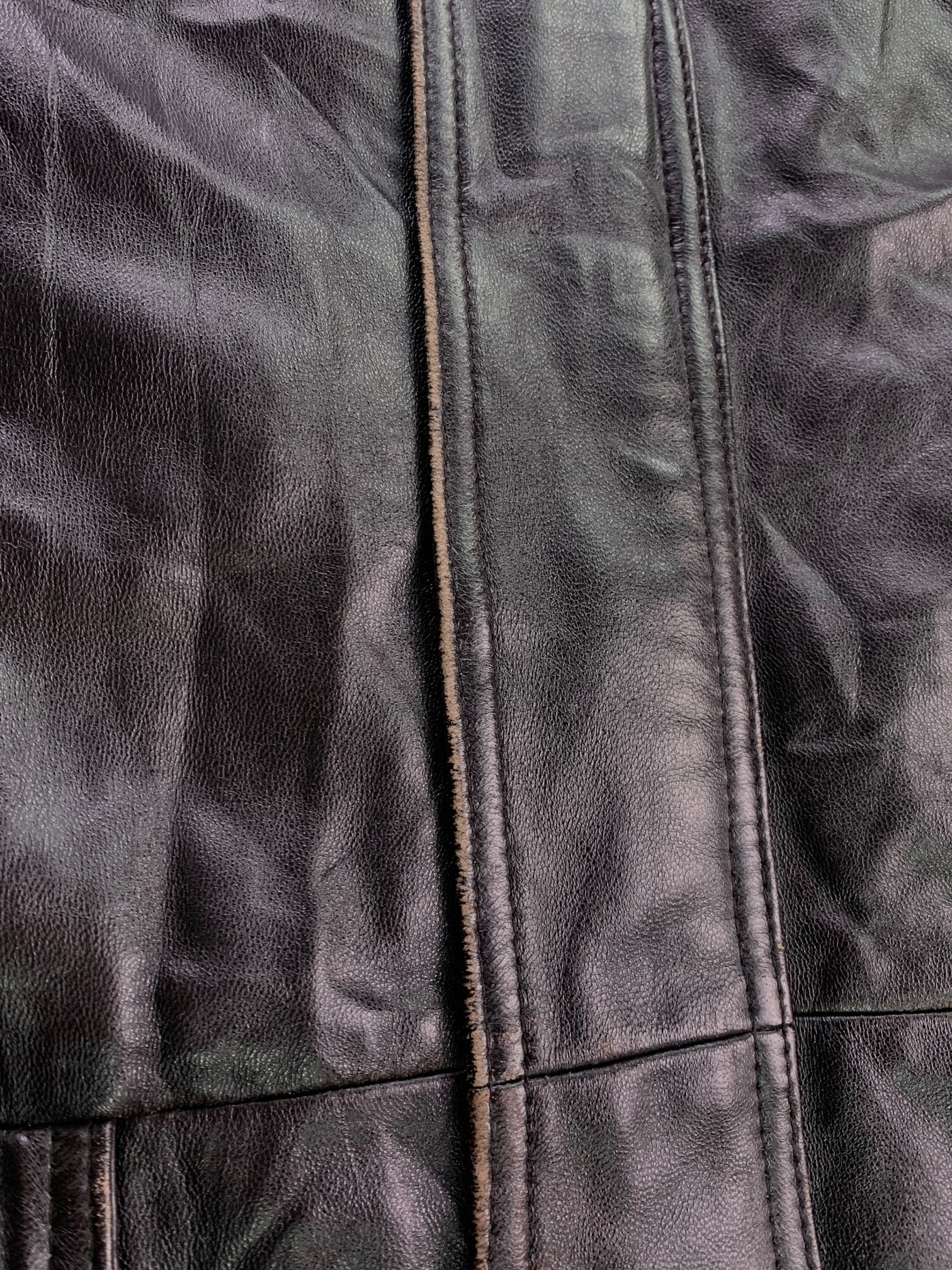 Chaqueta Casual Cuero - Hombre - Large