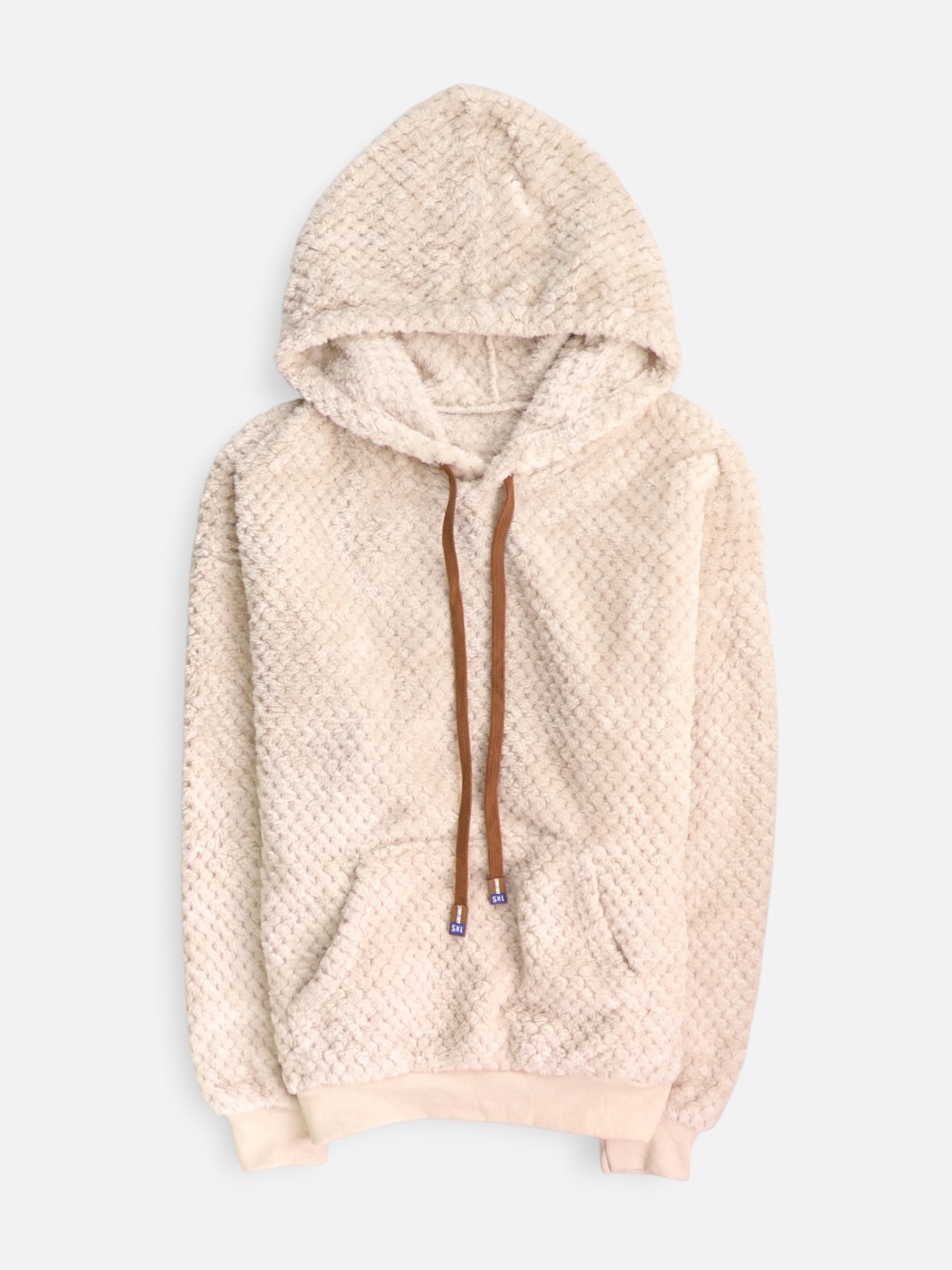 Sudadera Hoodie Teddy - Hombre - Small