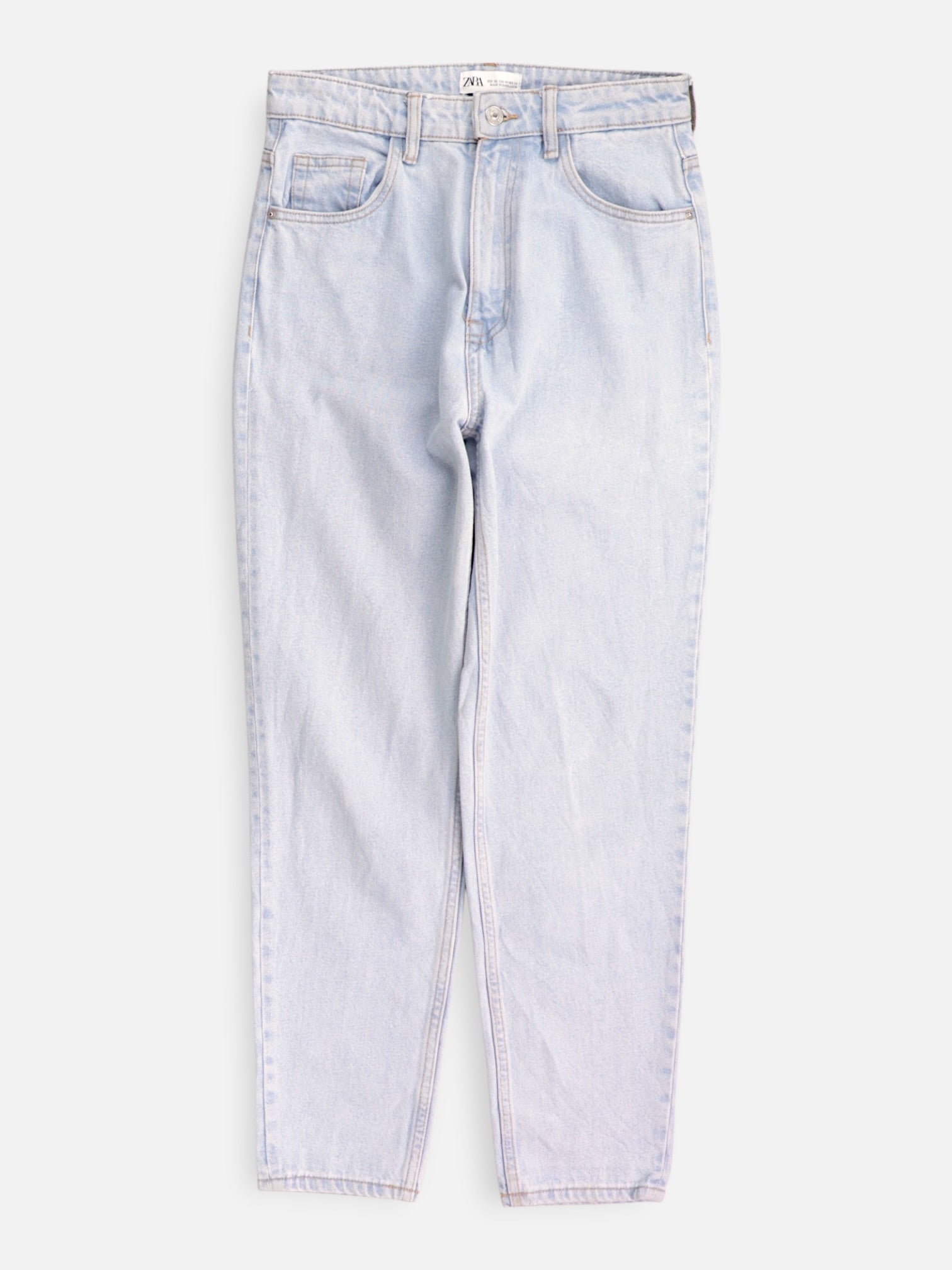 ZARA Jean Regular Fit Denim - Mujer - 4