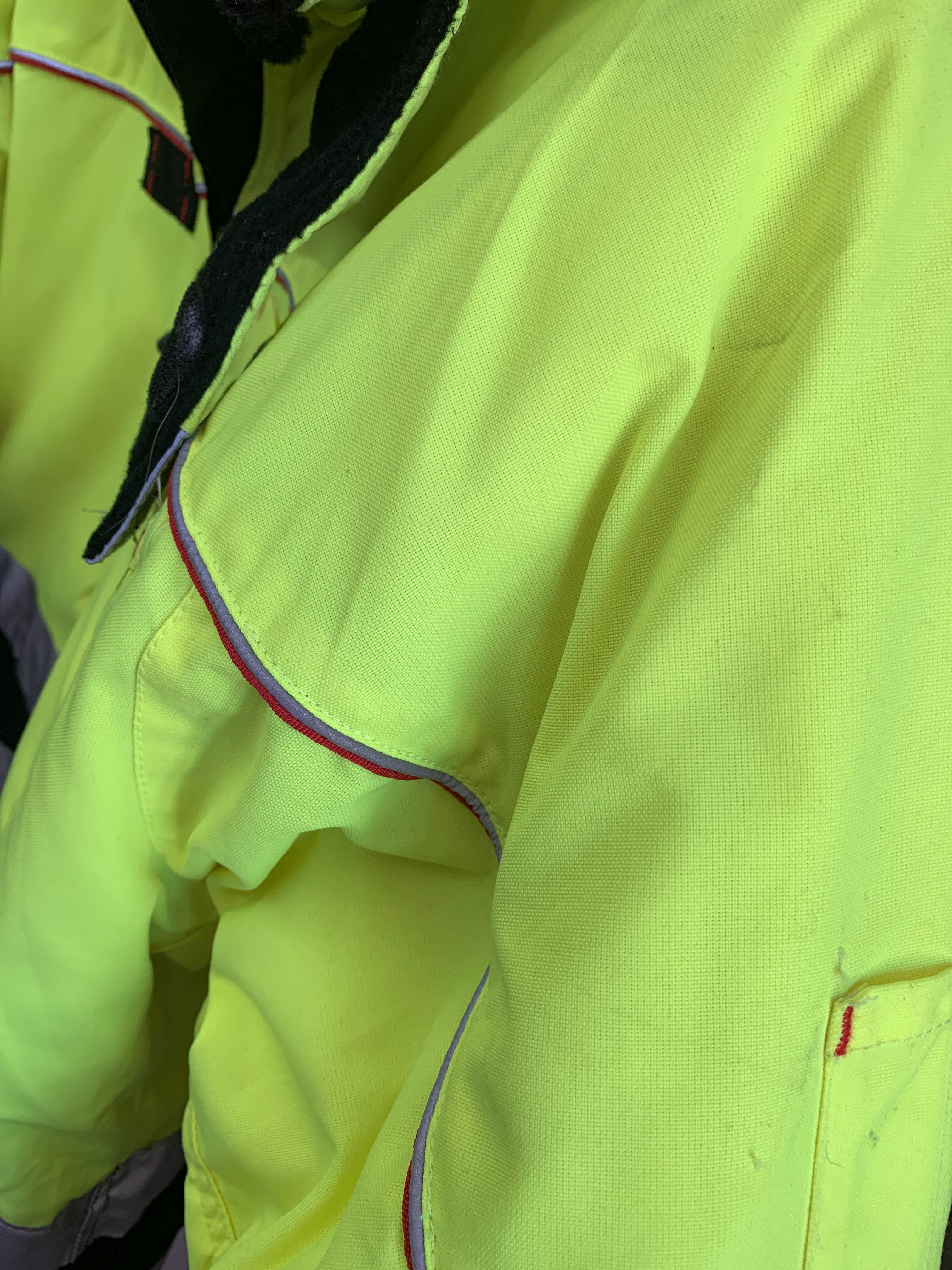 Chaqueta Impermeable Color Block - Hombre - Small