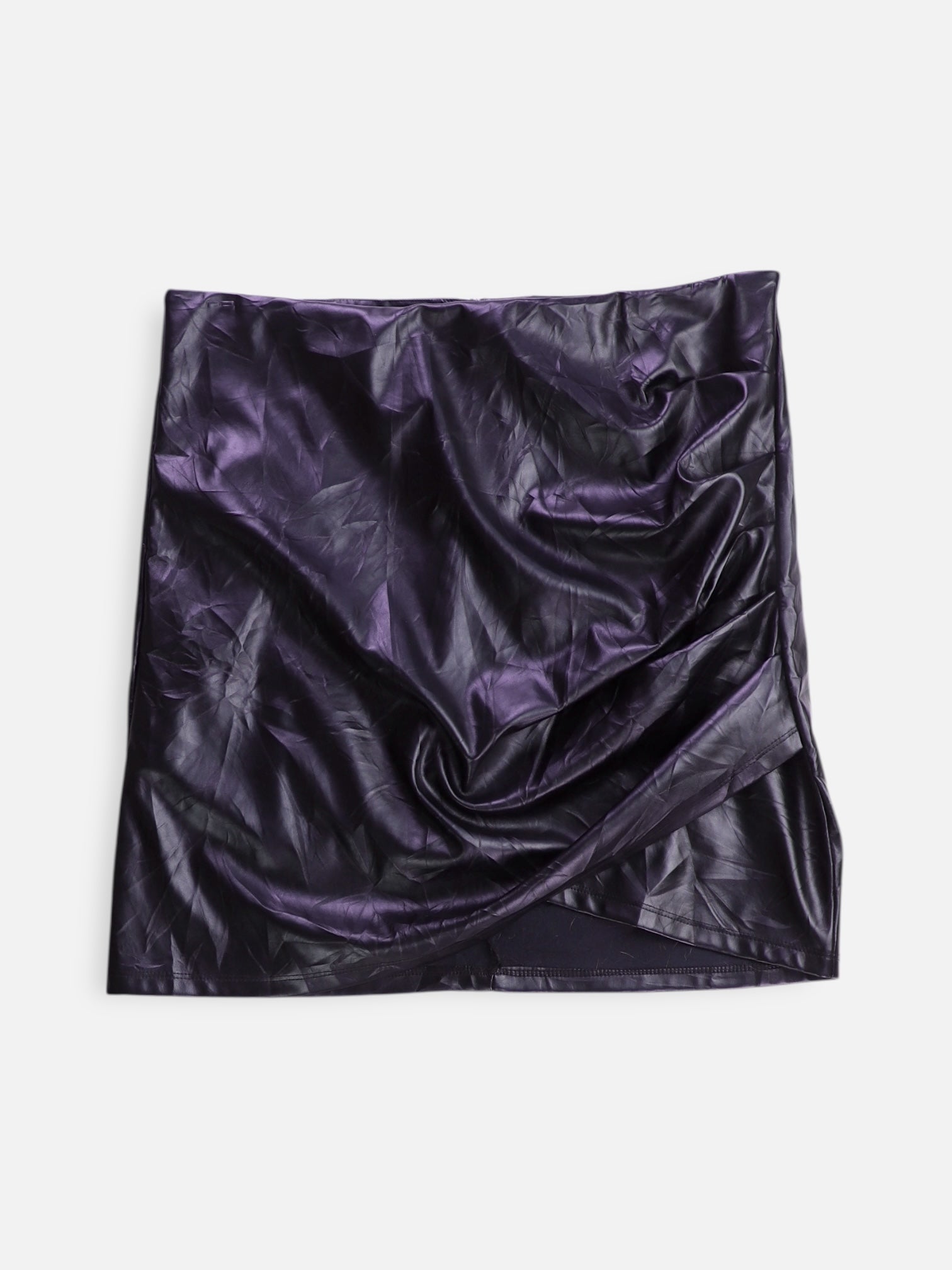 Falda Cuero - Mujer - Large