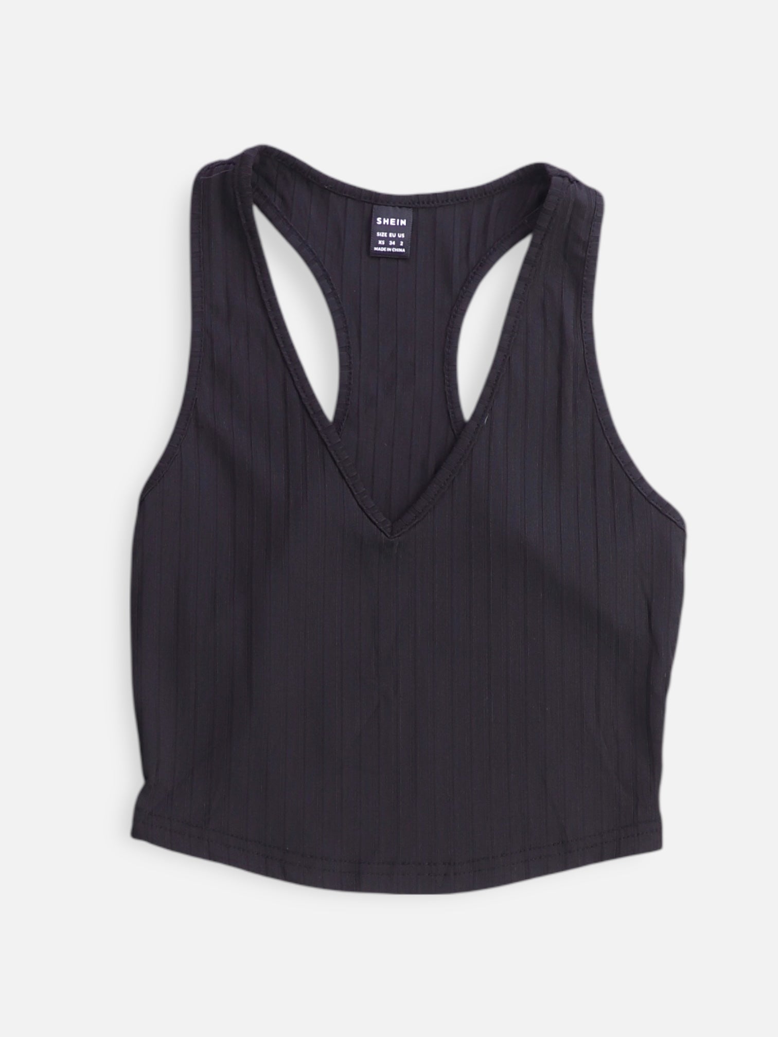 SHEIN Blusa Crop Top - Mujer - XS