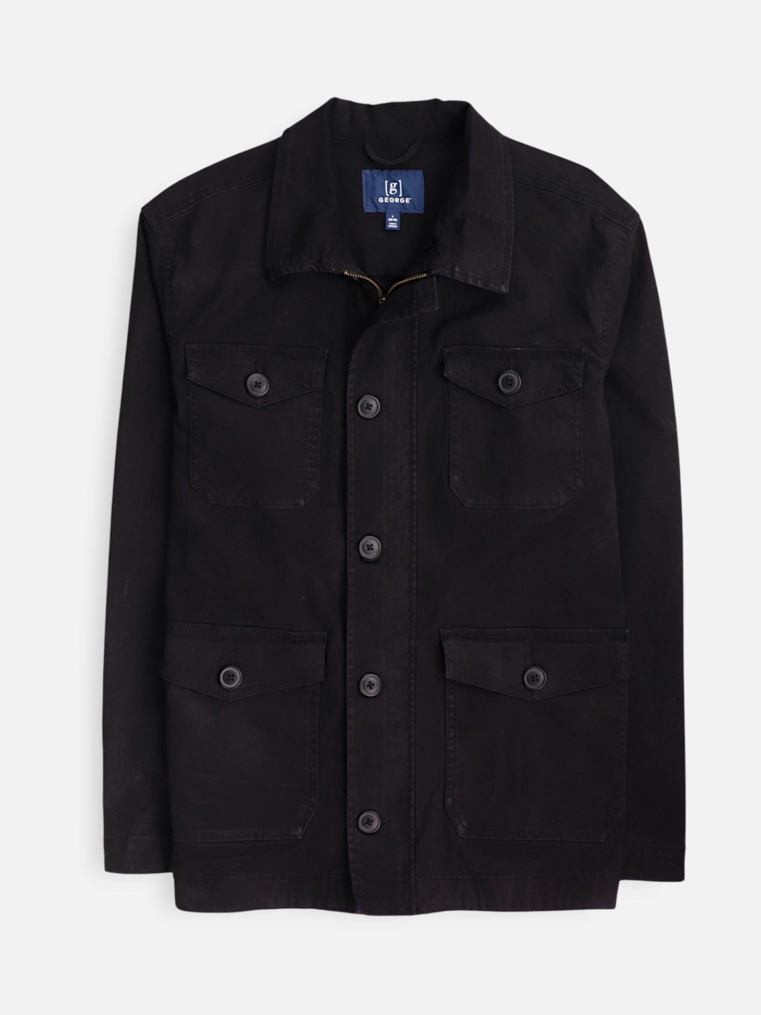 George Chaqueta Casual Cargo - Hombre - Large