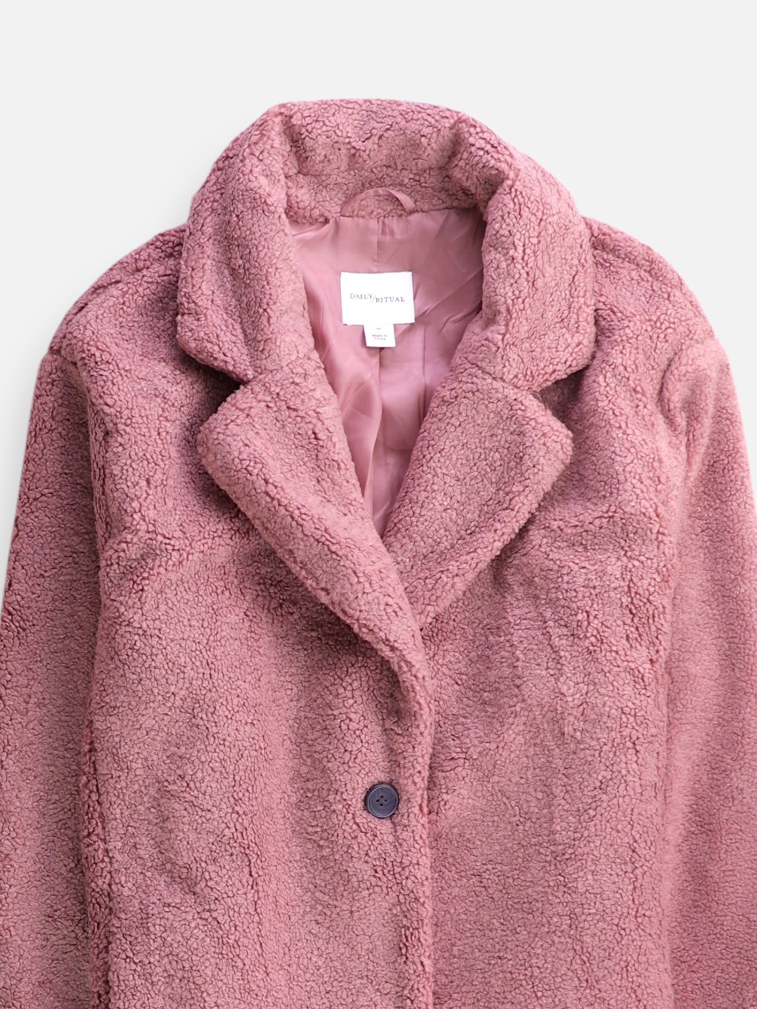 Abrigo Casual Teddy - Mujer - XS