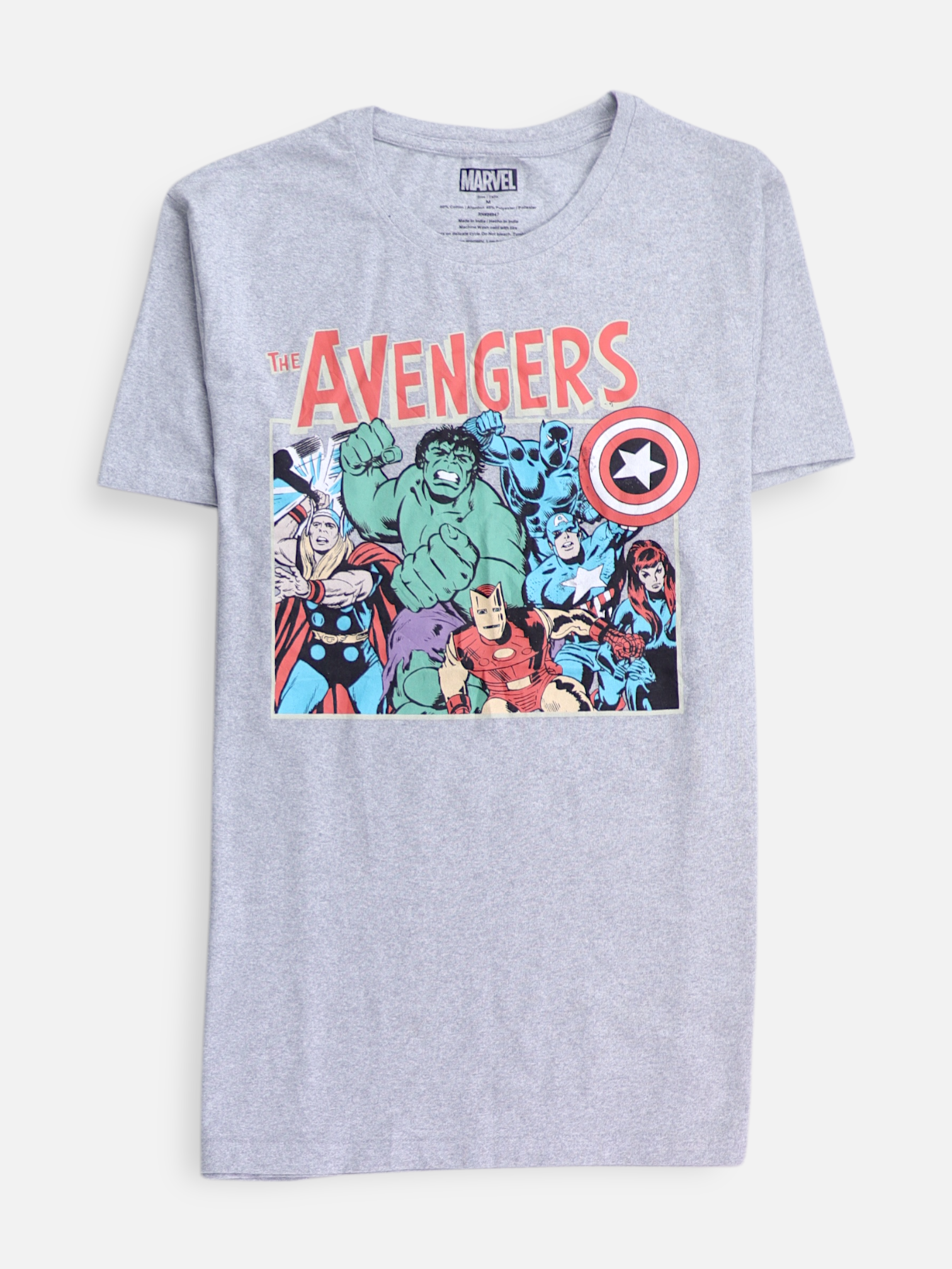 Marvel Camiseta Grafica - Hombre - Medium