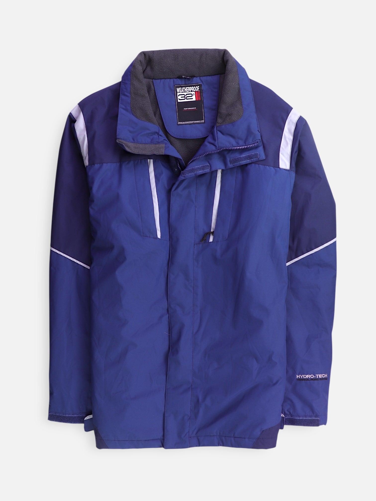 32 HEAT COOL Chaqueta Impermeable Color Block - Hombre - XL