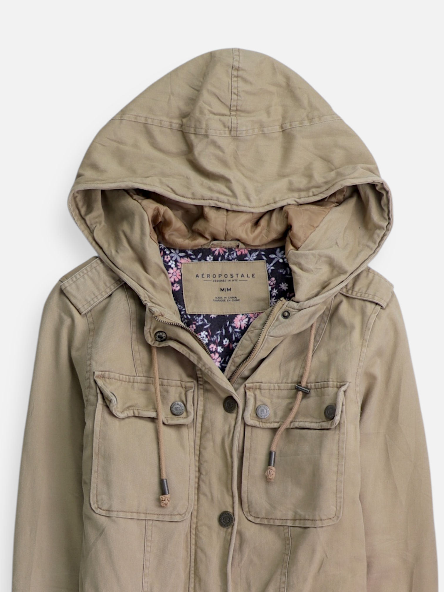 Aeropostale Chaqueta Casual Cazadora - Mujer - Medium