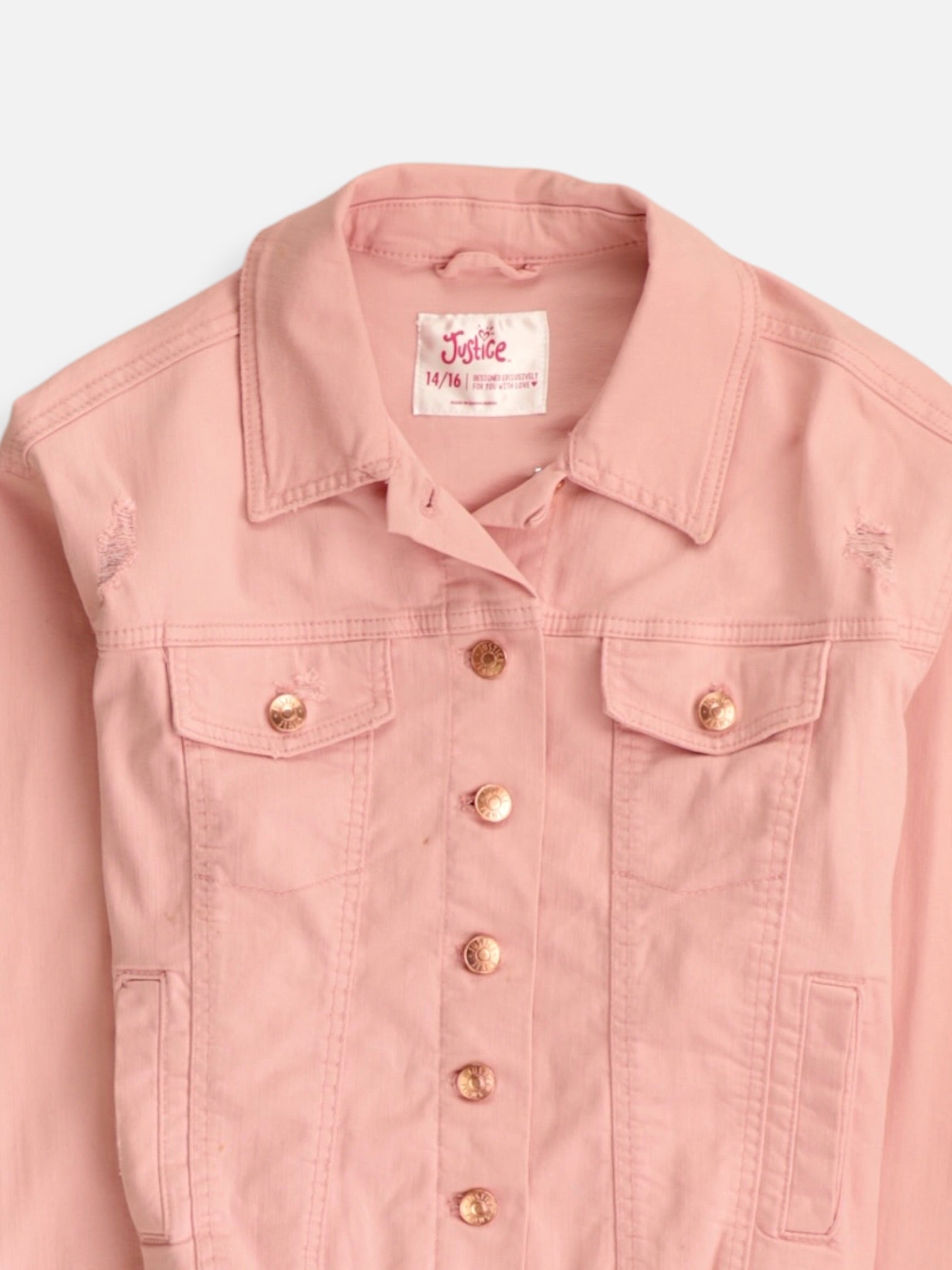 Chaqueta Denim  Crop Top - Niña - N/A - 14-16Y (Años)