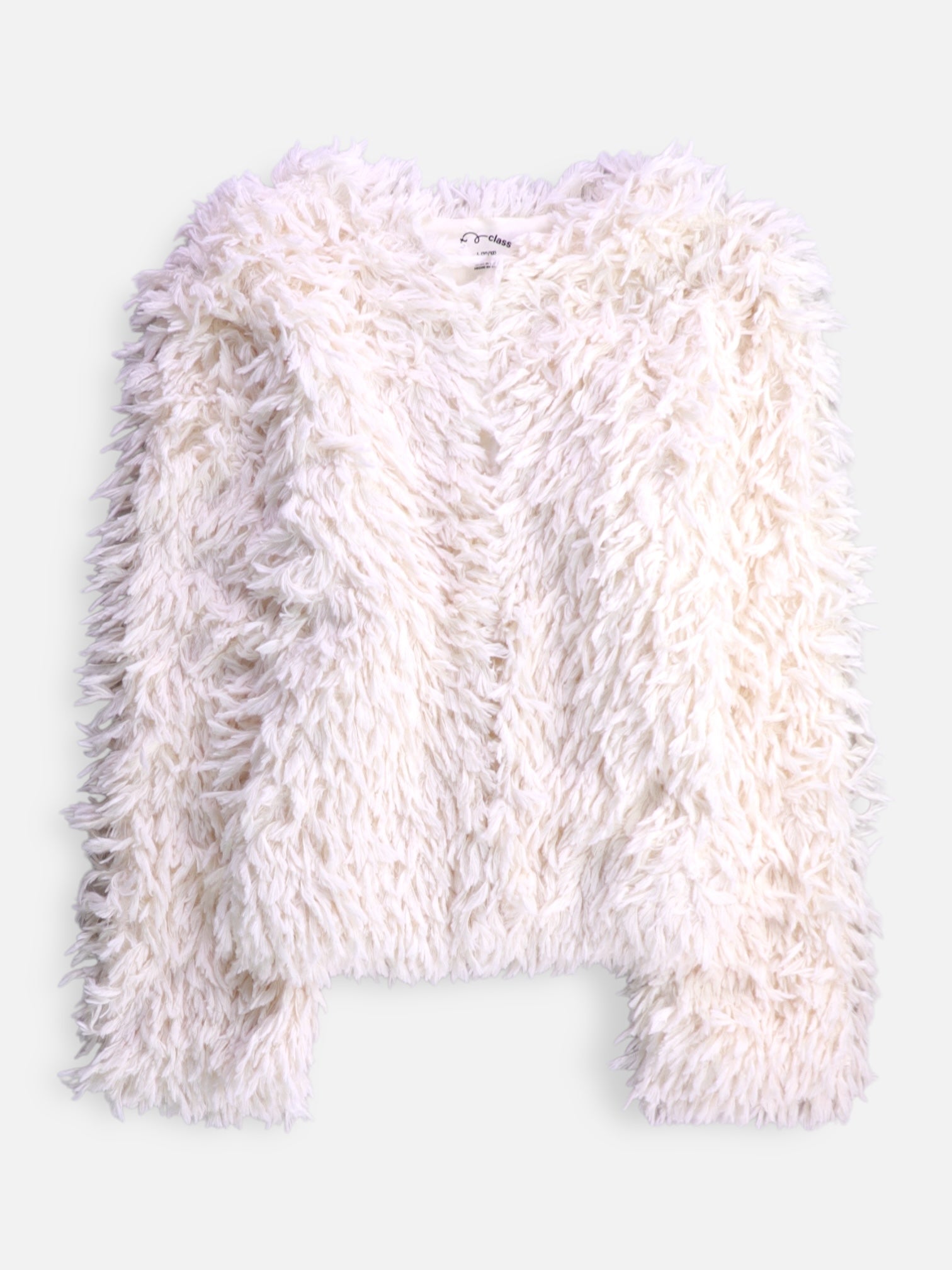 Chaqueta Casual Teddy - Niña - Large - 10-12Y (Años)