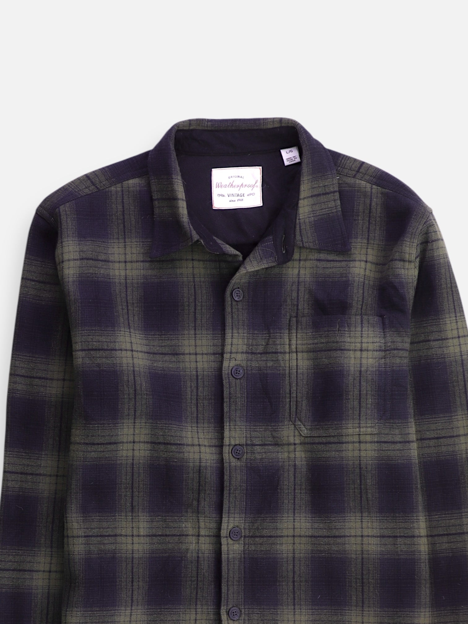 Weatherproof  Chaqueta Sobrecamisa Vaquero - Hombre - Large