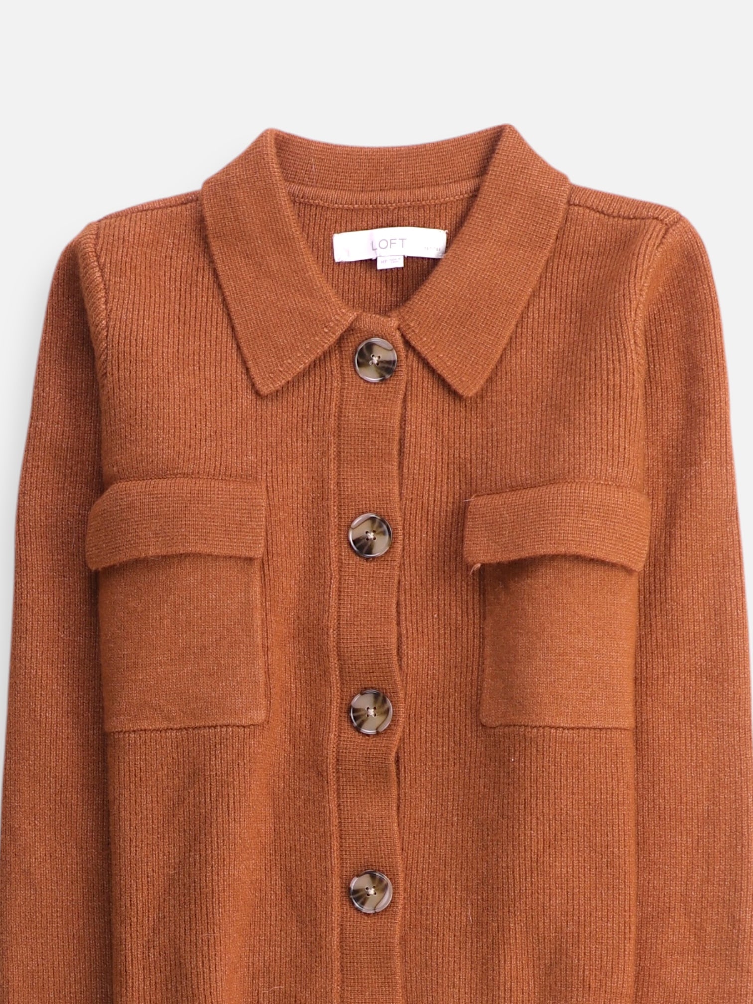 LOFT Sueter Cardigan Casual - Mujer - Petite M