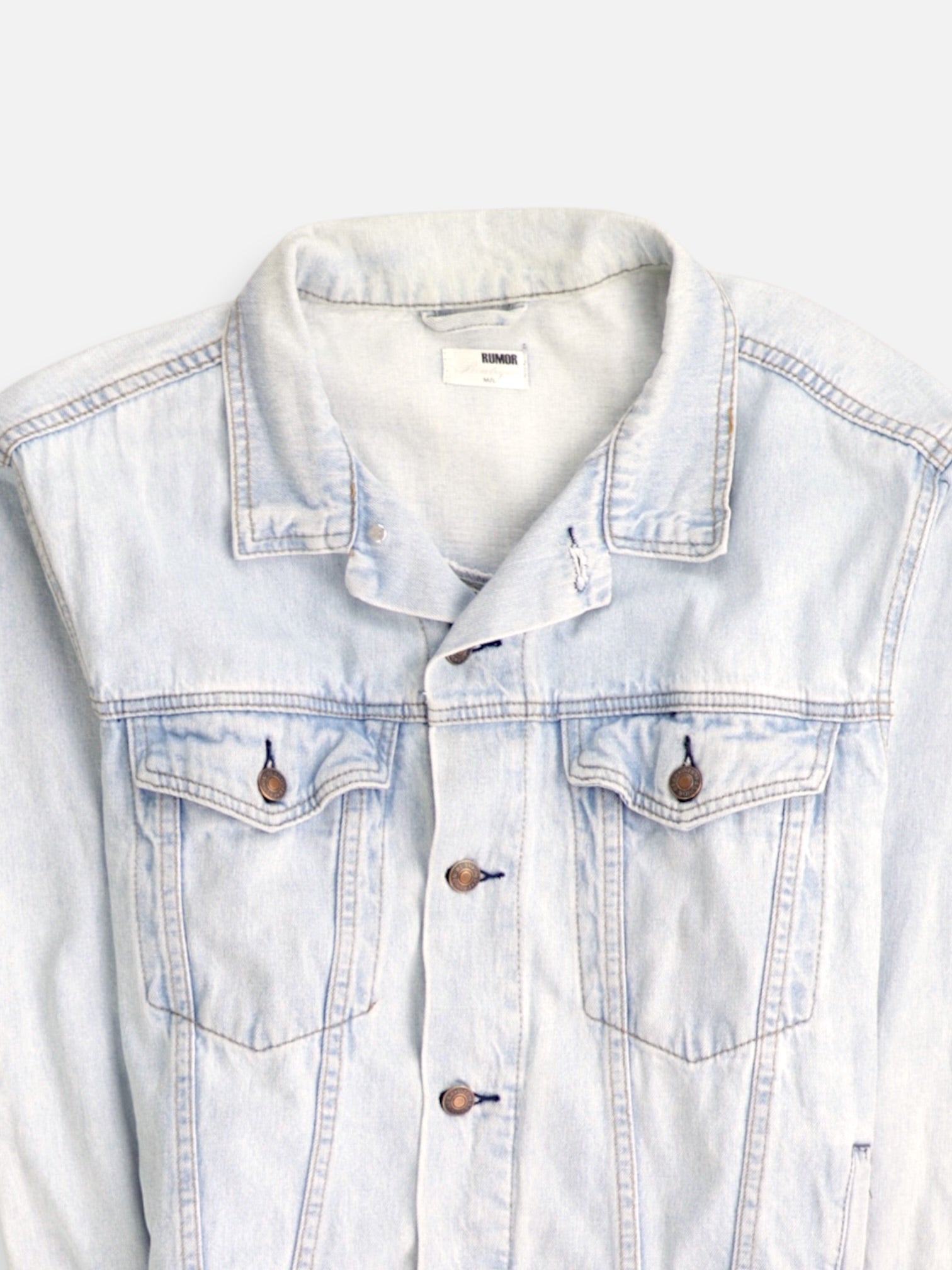 Chaqueta Casual Denim - Mujer - M/L