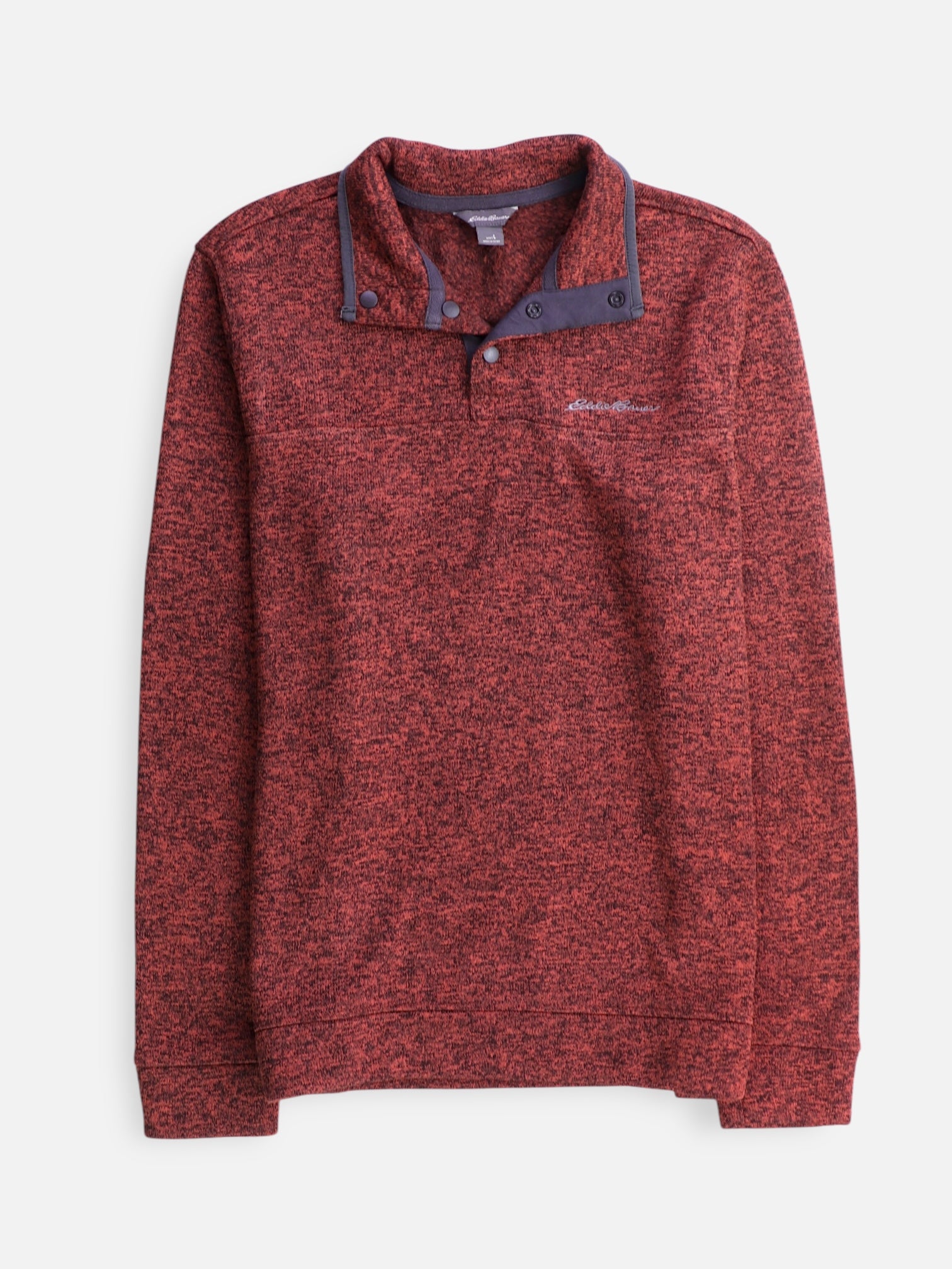 Eddie Bauer Sueter Fleece Casual - Hombre - Large