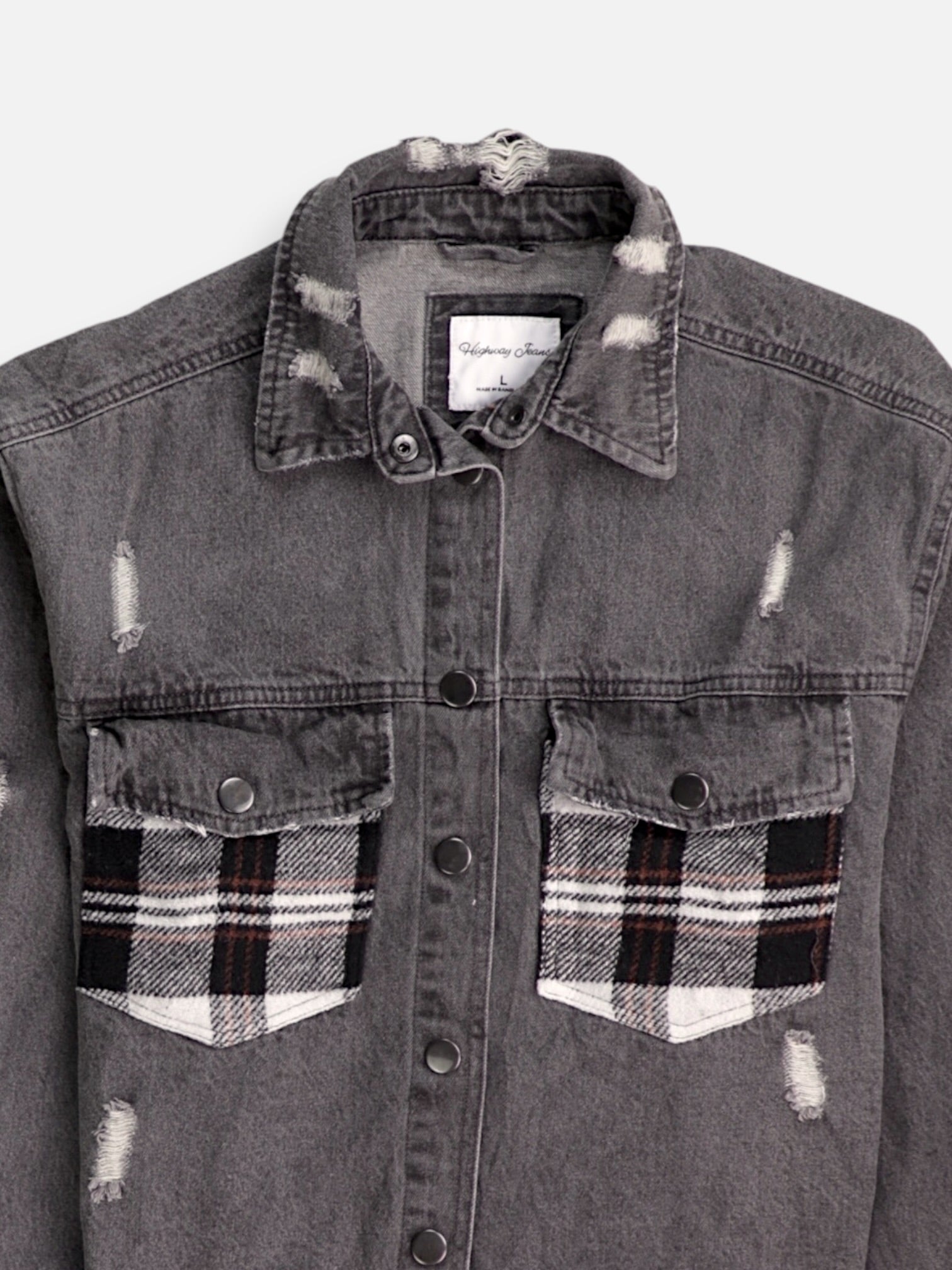 Chaqueta Denim  Basic - Mujer - Large