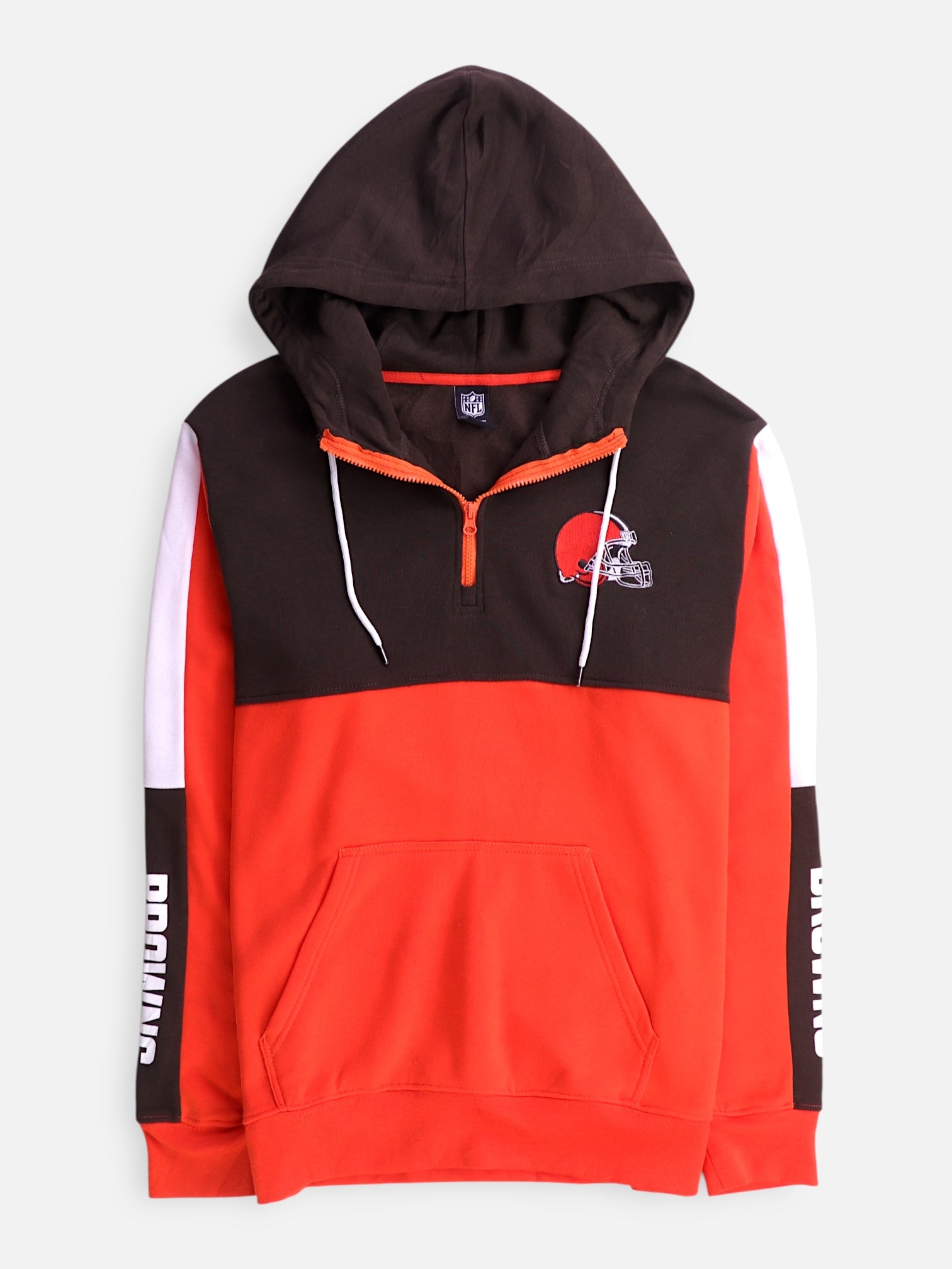 NFL Sudadera Hoodie Color Block - Hombre - Large