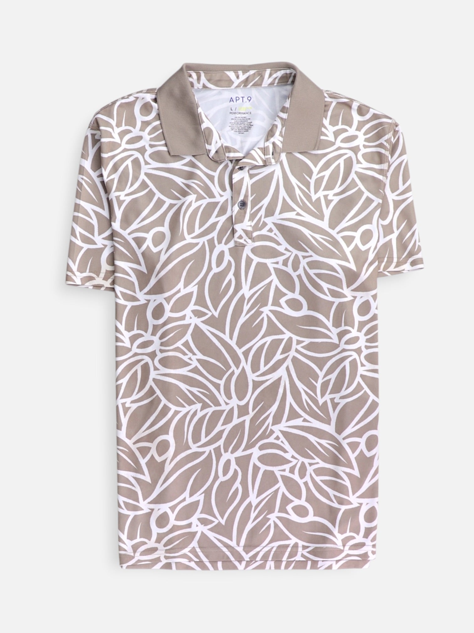APT.9 Camisa Verano - Hombre - Large