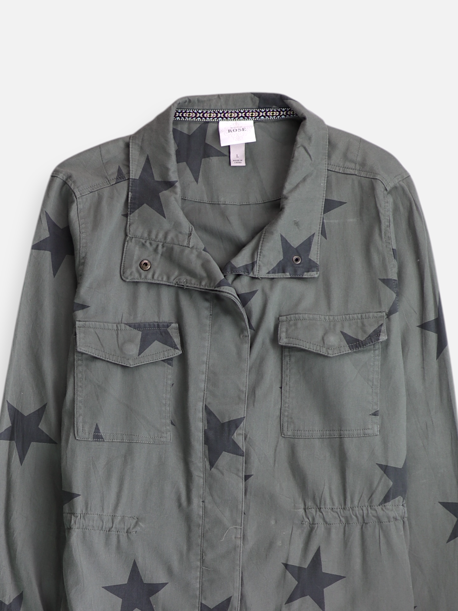 Chaqueta Cazadora Cargo - Mujer - Large