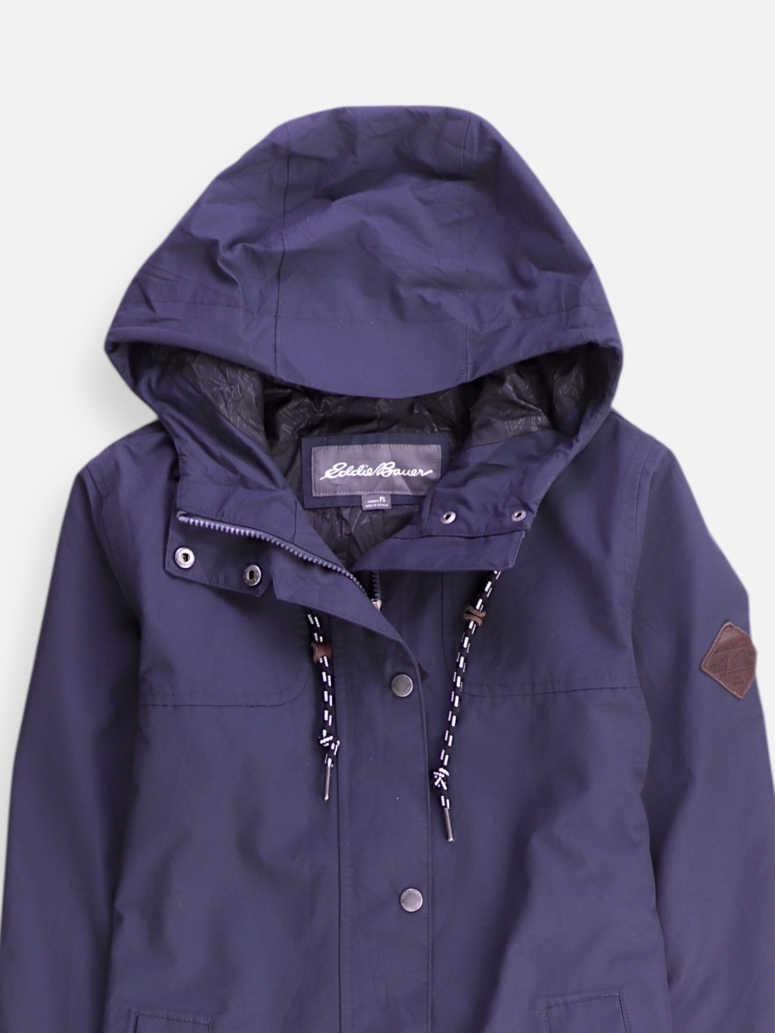 Eddie Bauer Chumpa Impermeable - Mujer - S PETITE