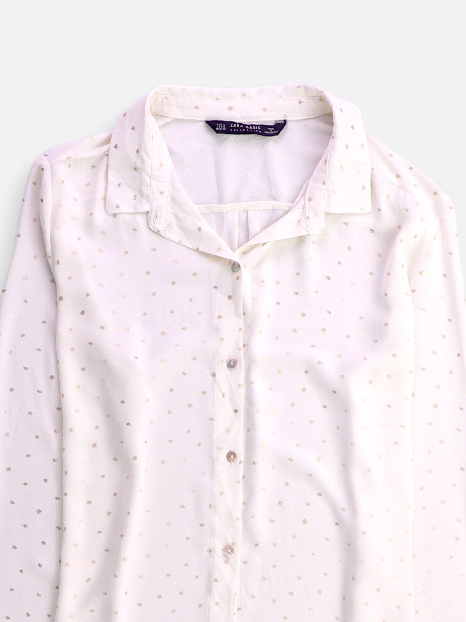ZARA Blusa Casual - Mujer - Small