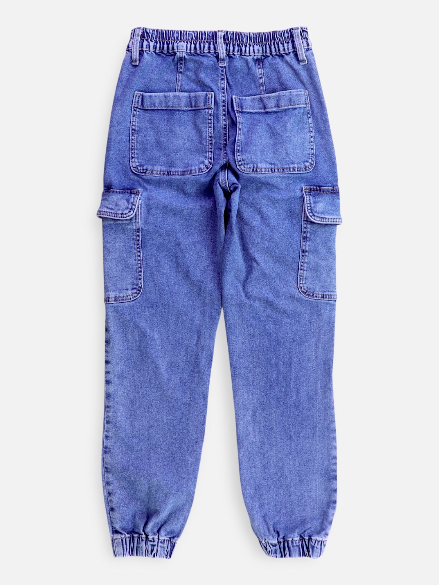 Jean Regular Fit Cargo - Mujer - 00