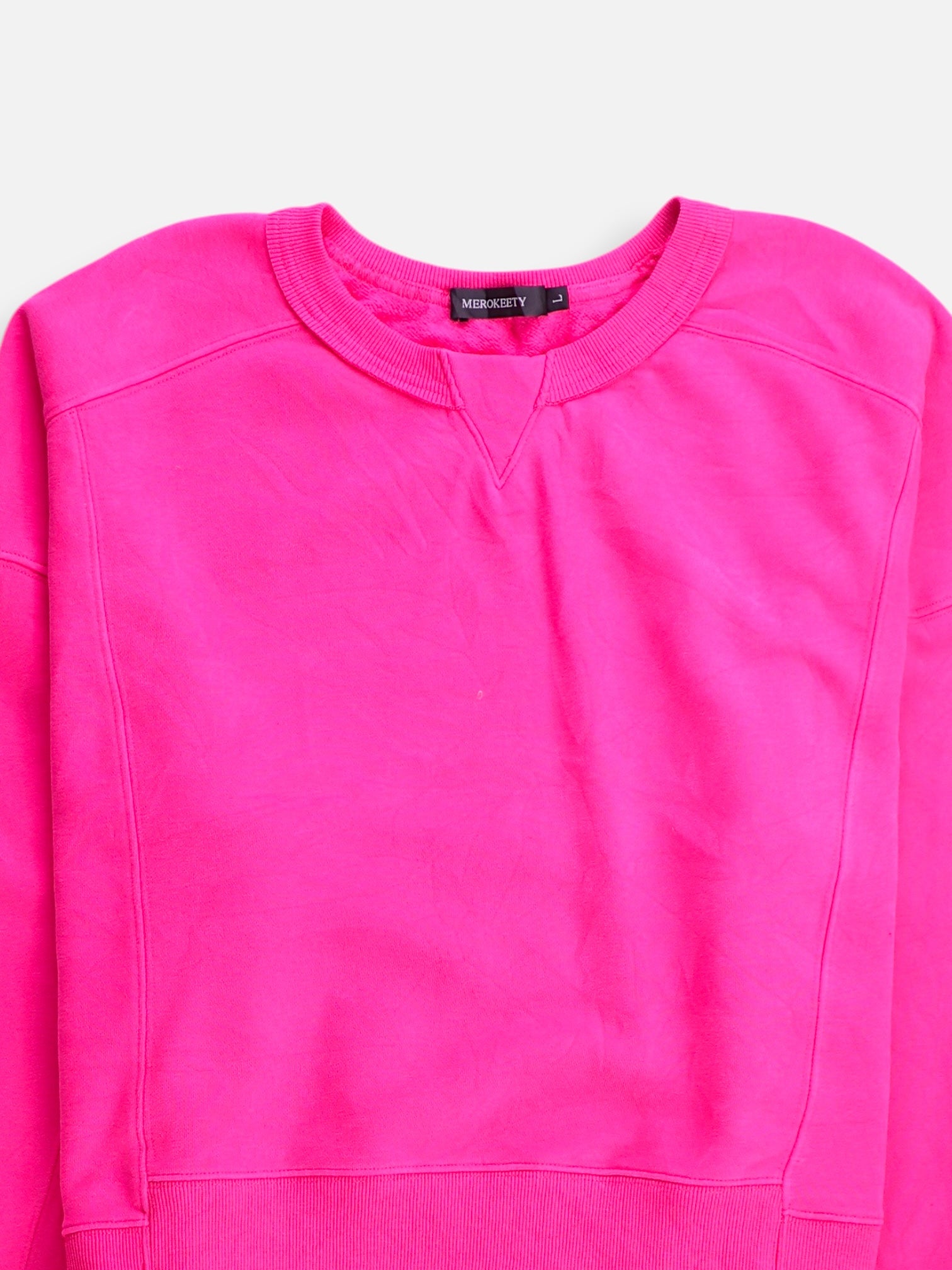 Sudadera Sweatshirt Basic - Mujer - Large