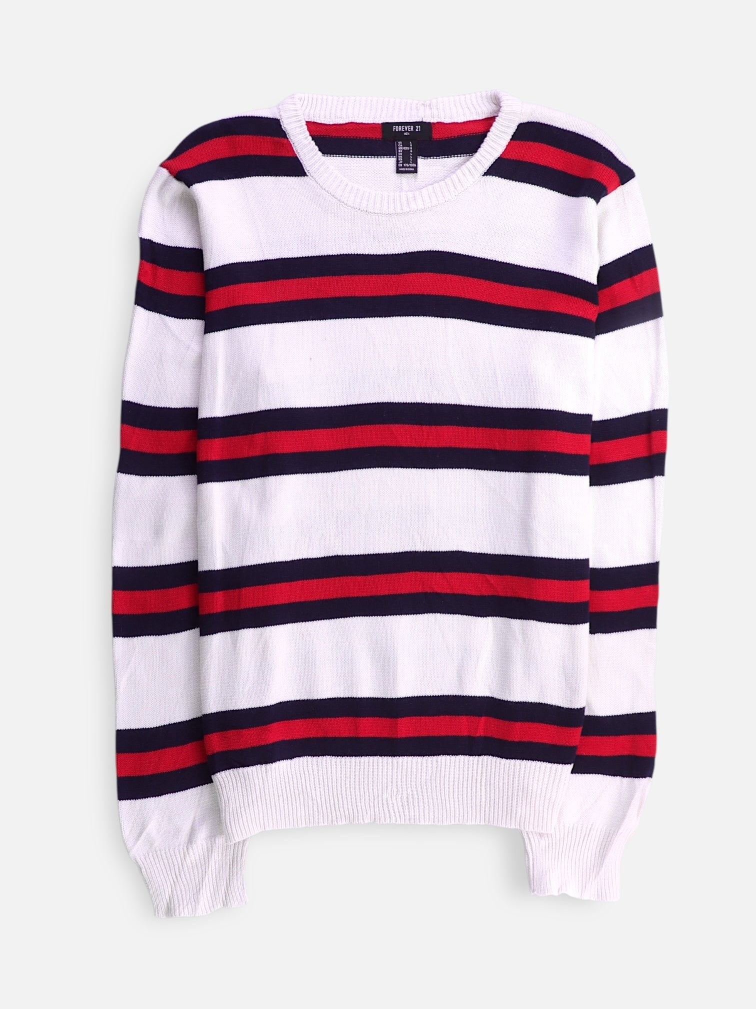 Forever 21 Sueter Casual Color Block - Mujer - Large