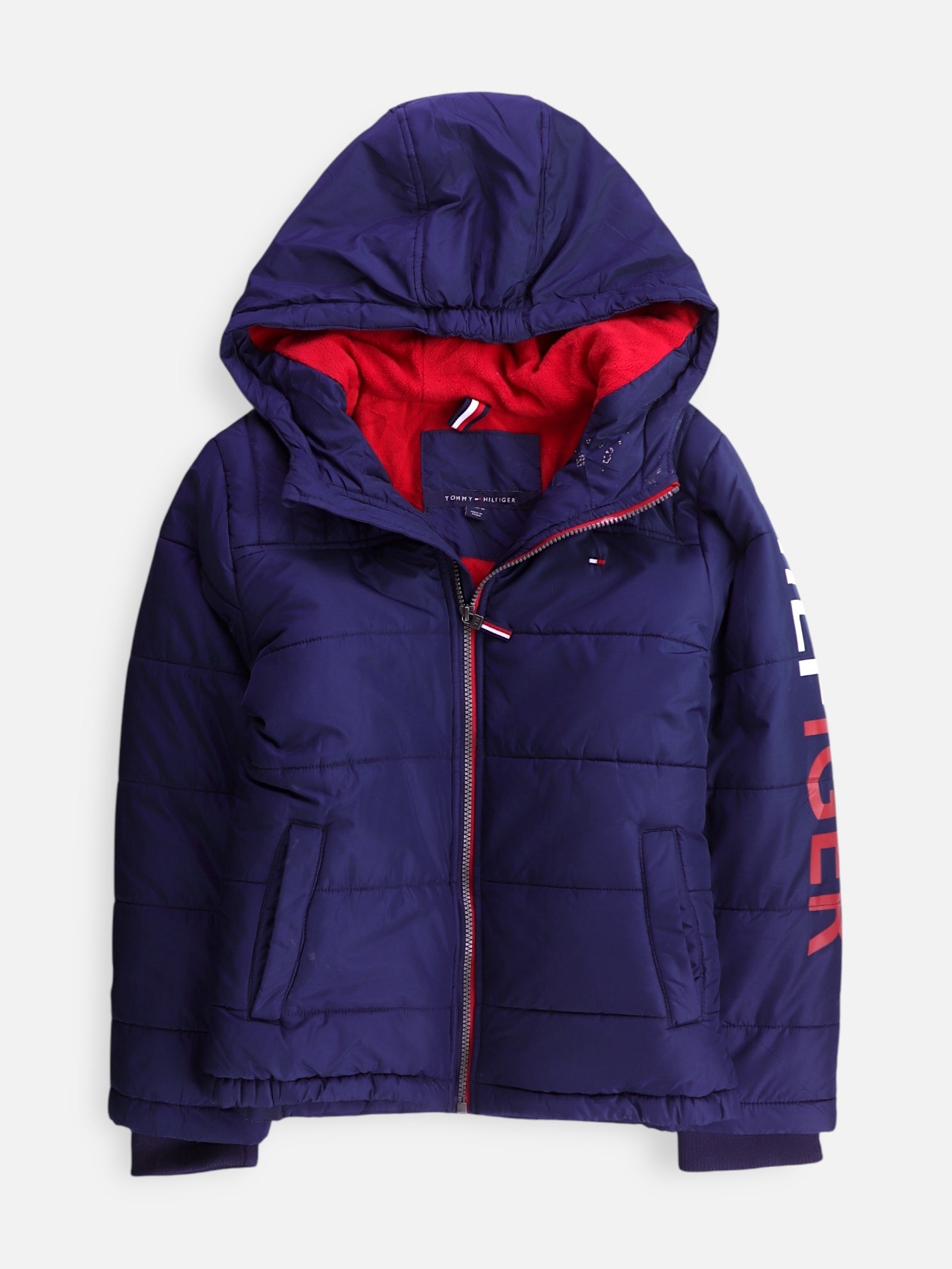 Tommy Hilfiger Chaqueta Puffer Impermeable - Niño - Medium - 10-12Y (Años)