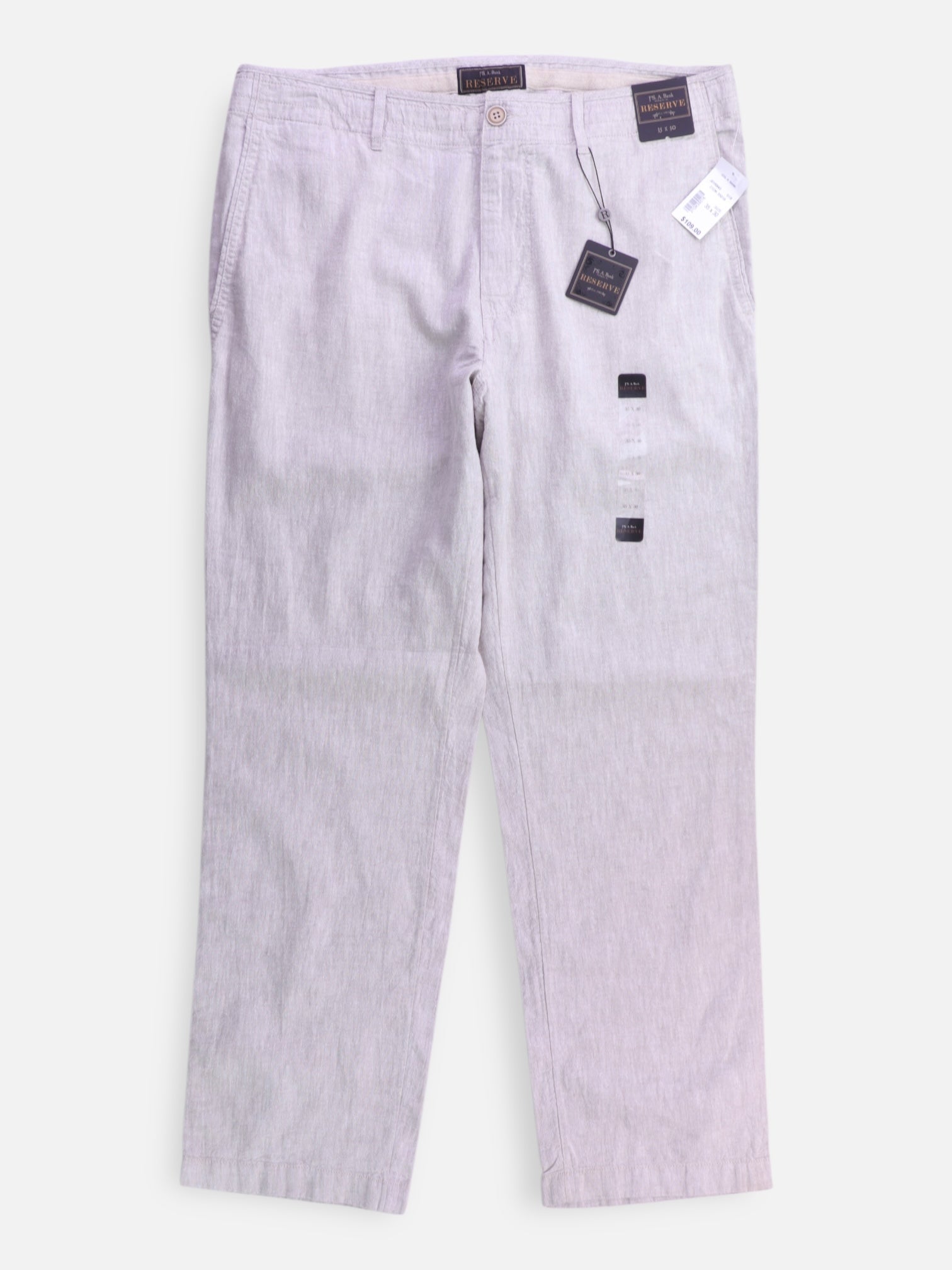 Pantalon Regular Fit Casual - Hombre - 35x30
