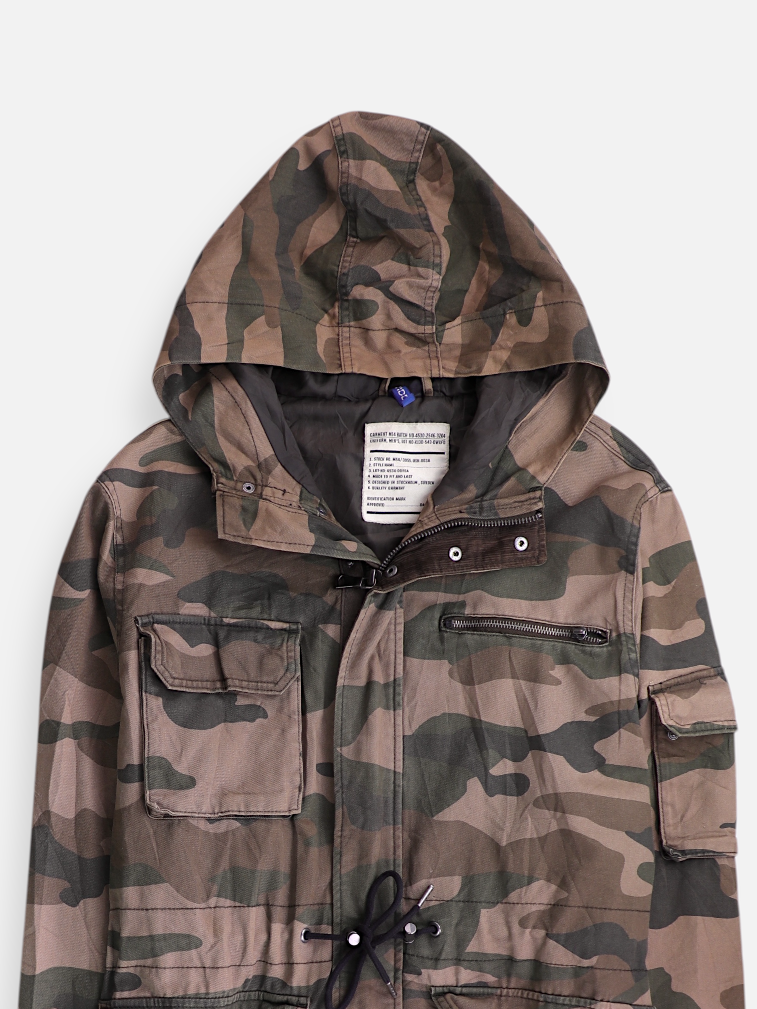 H&M Chaqueta Cazadora Cargo - Hombre - Medium