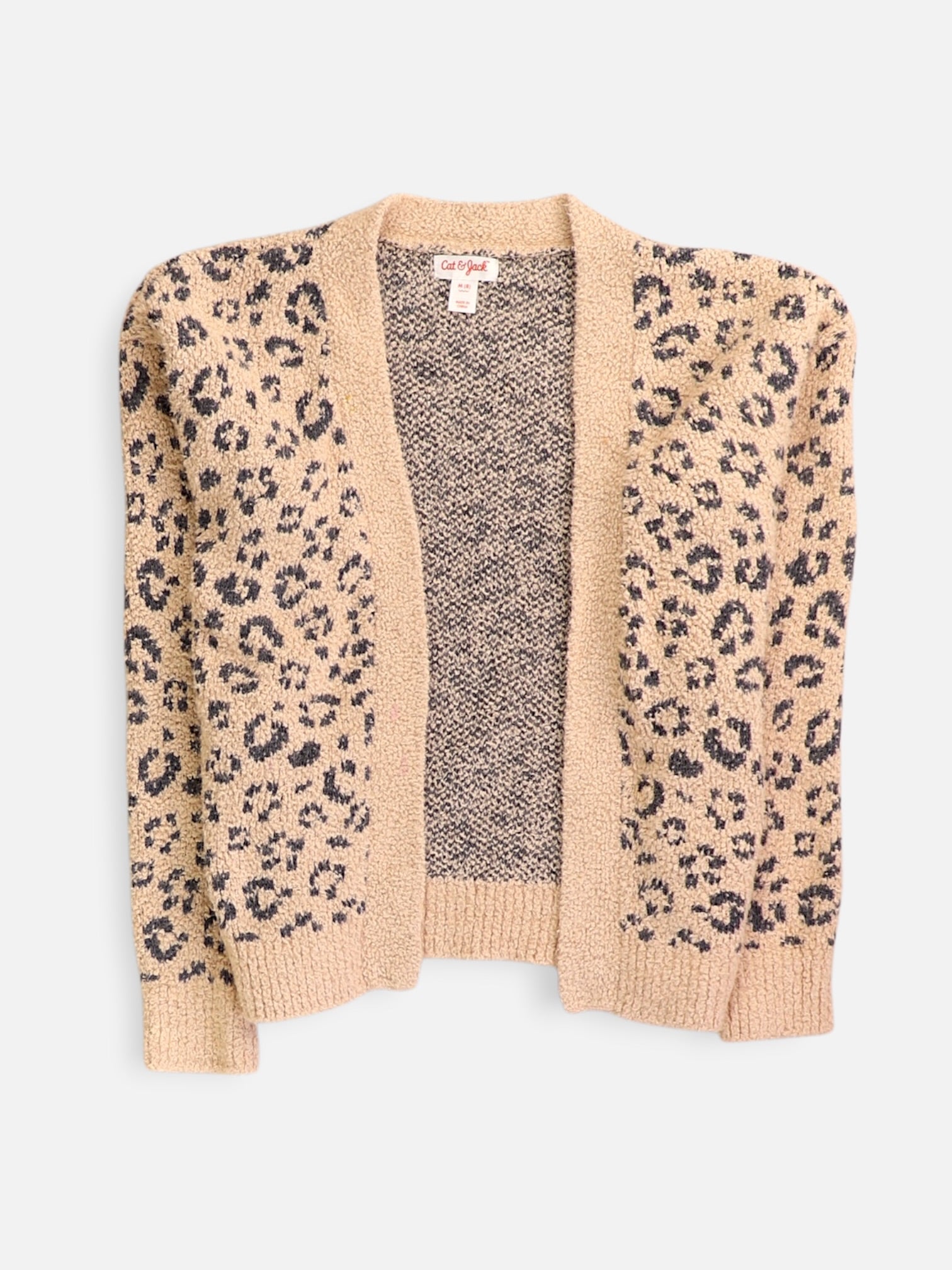Cat & Jack  Sueter Cardigan Casual - Niña - Medium - 7-8Y (Años)