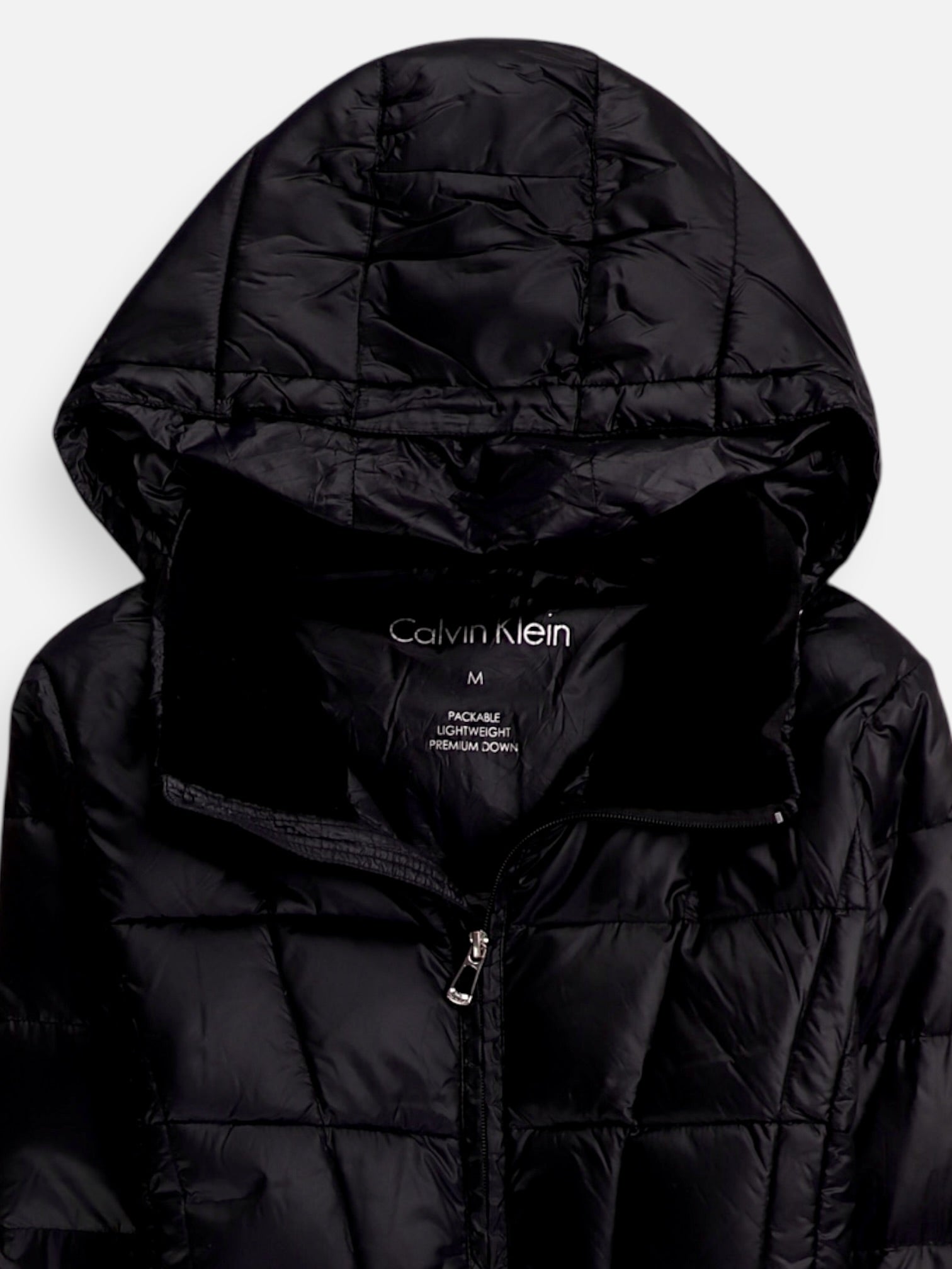 Calvin Klein Abrigo Casual Puffer - Mujer - Medium