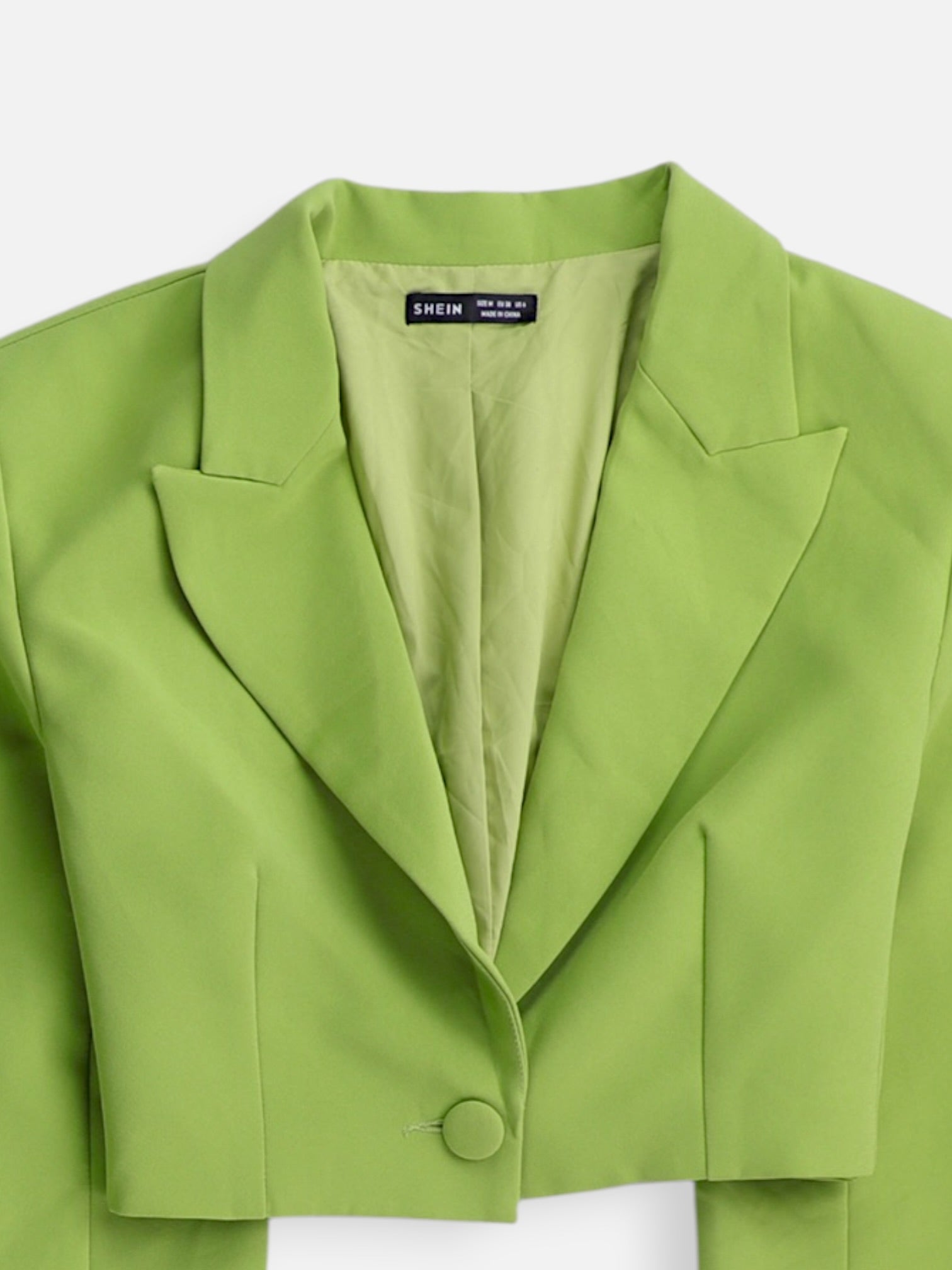 SHEIN Chaqueta Casual Crop Top - Mujer - Medium
