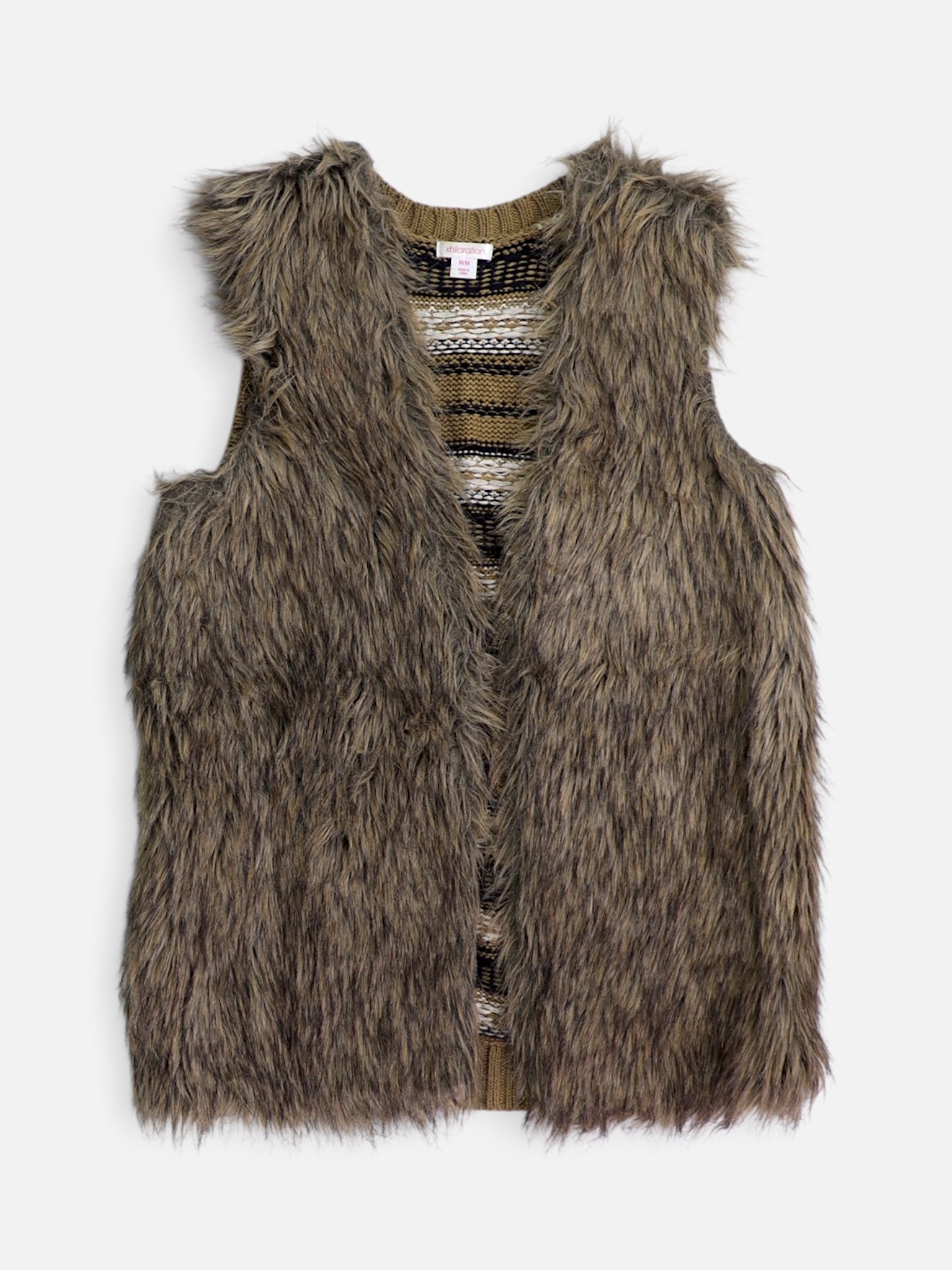 Xhilaration Chaleco Teddy - Mujer - Medium