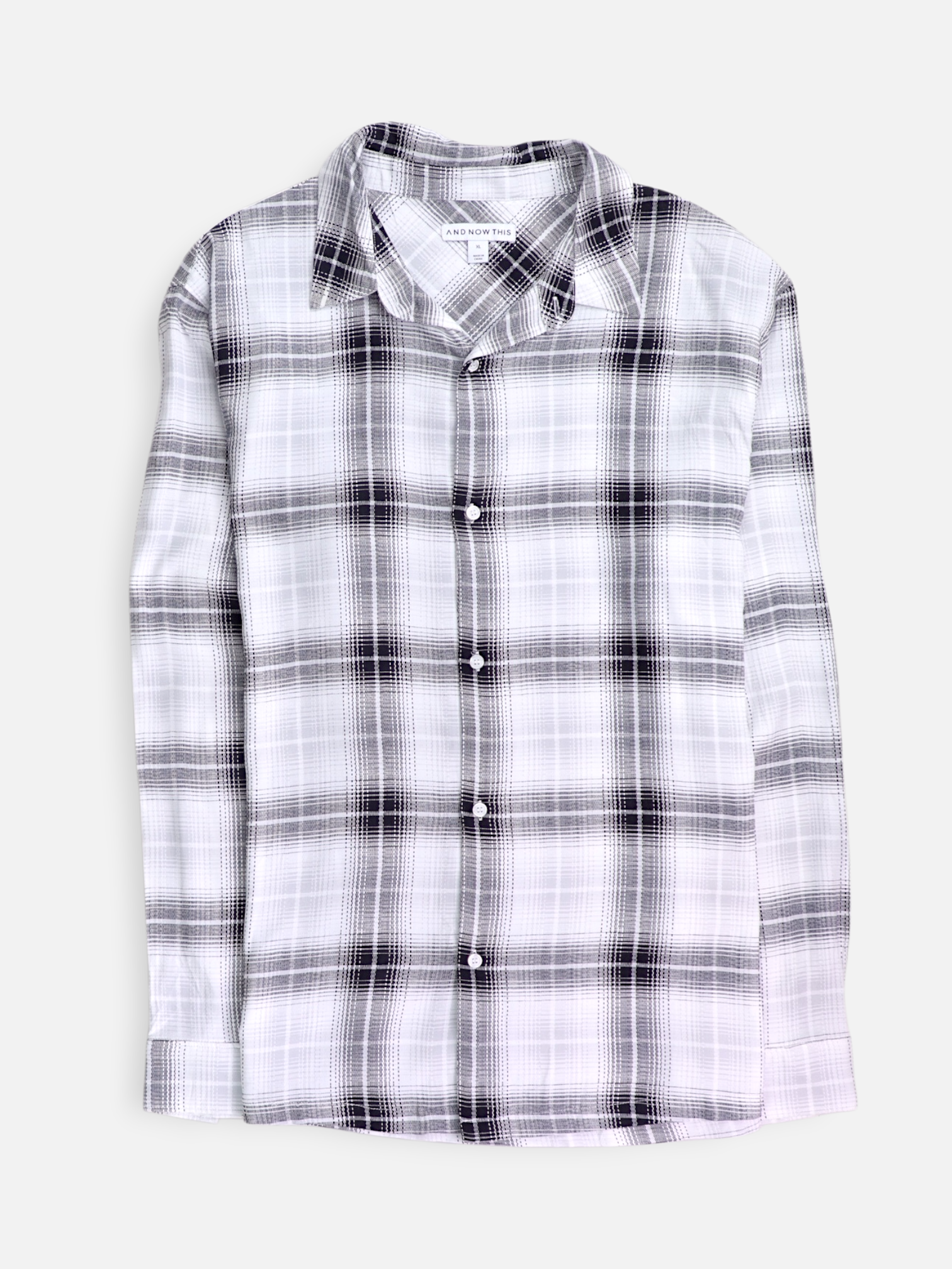 Camisa Plaid Types - Hombre - XL