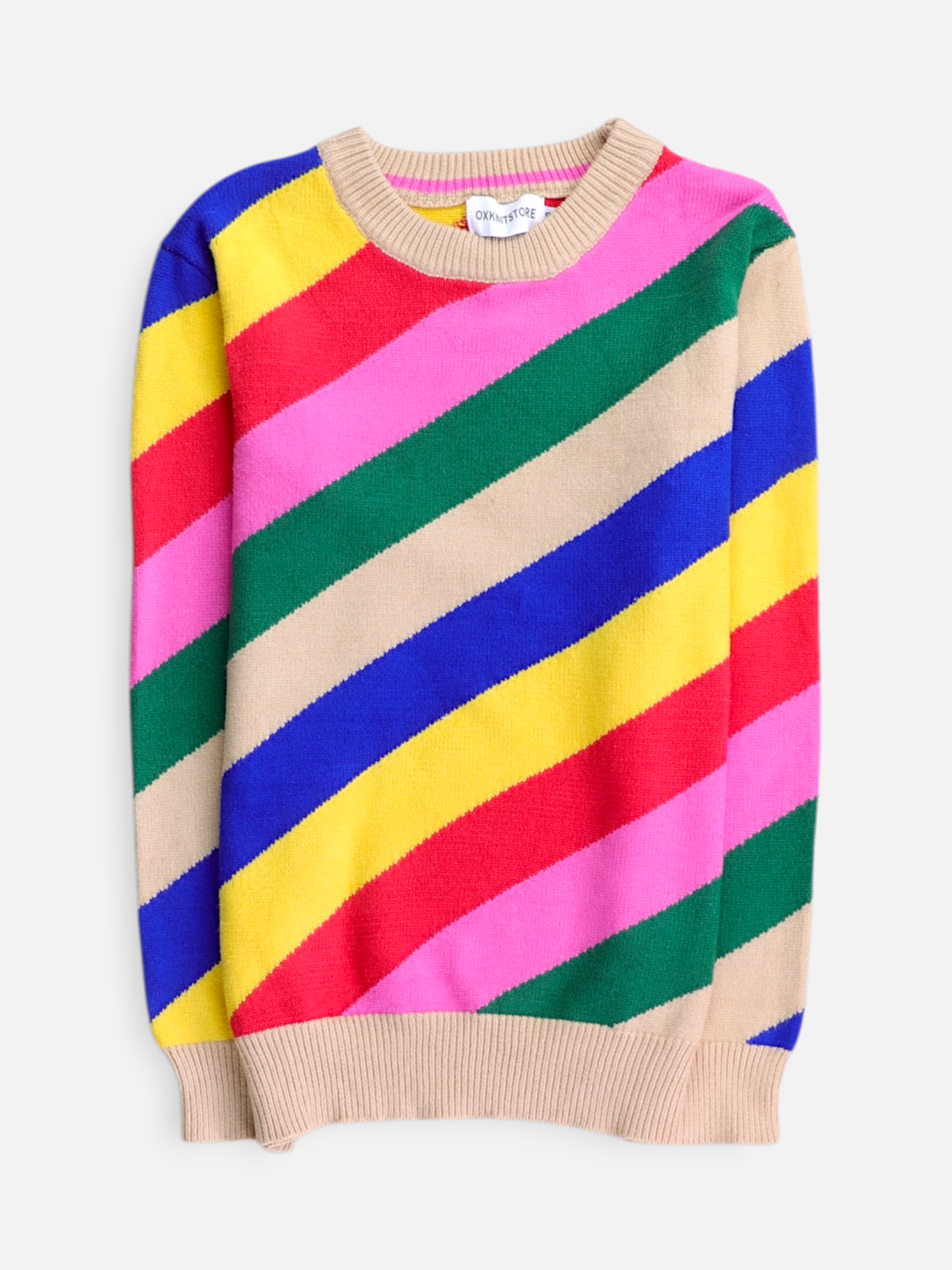 Sueter Casual Color Block - Mujer - Small