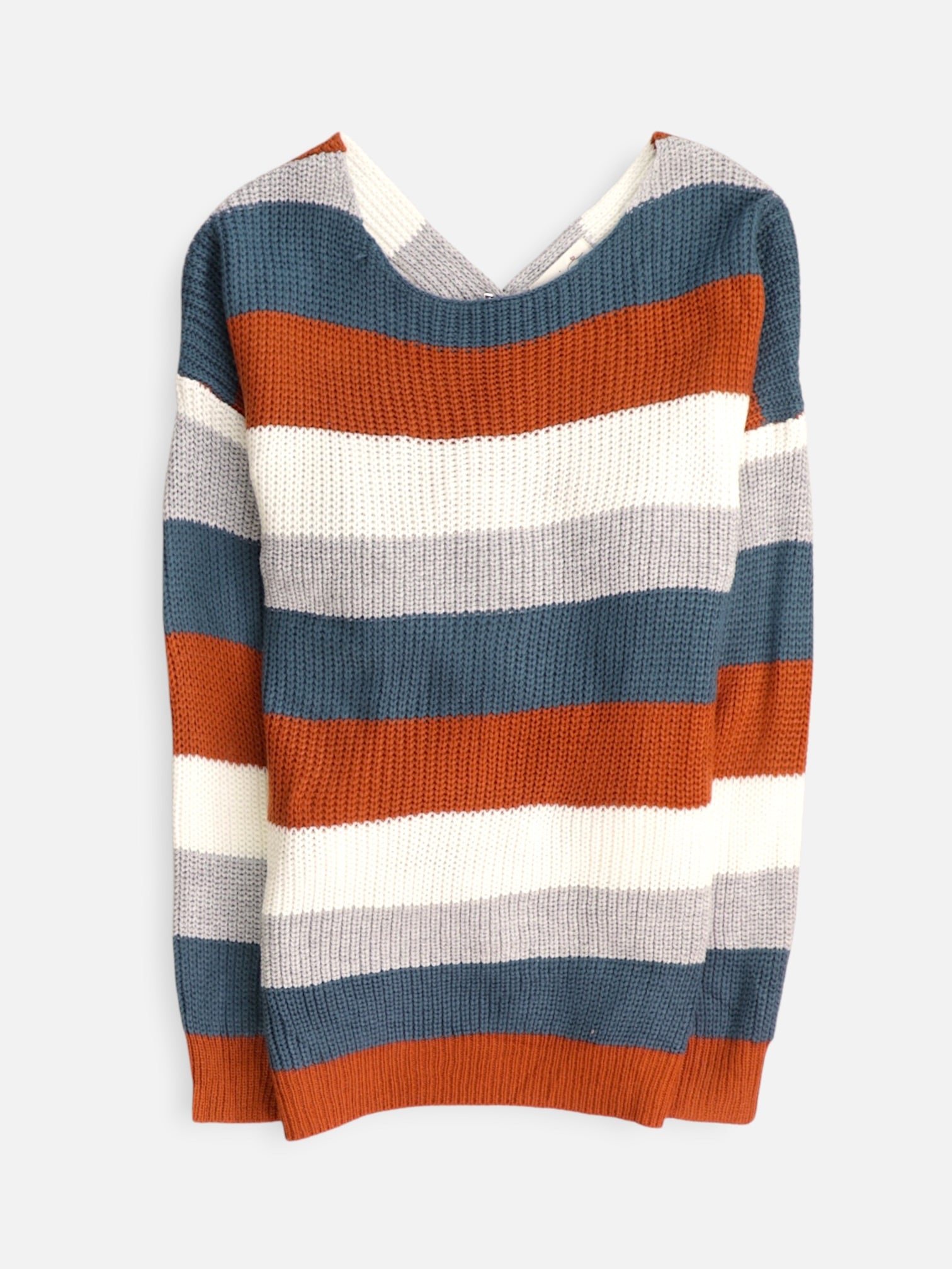 Sueter basic Color Block - Mujer - Small