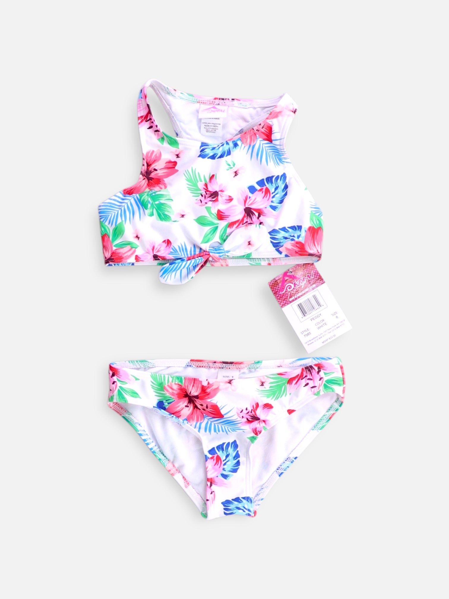 Traje de Verano Dos piezas - Niña - Small - 7-8Y (Años)