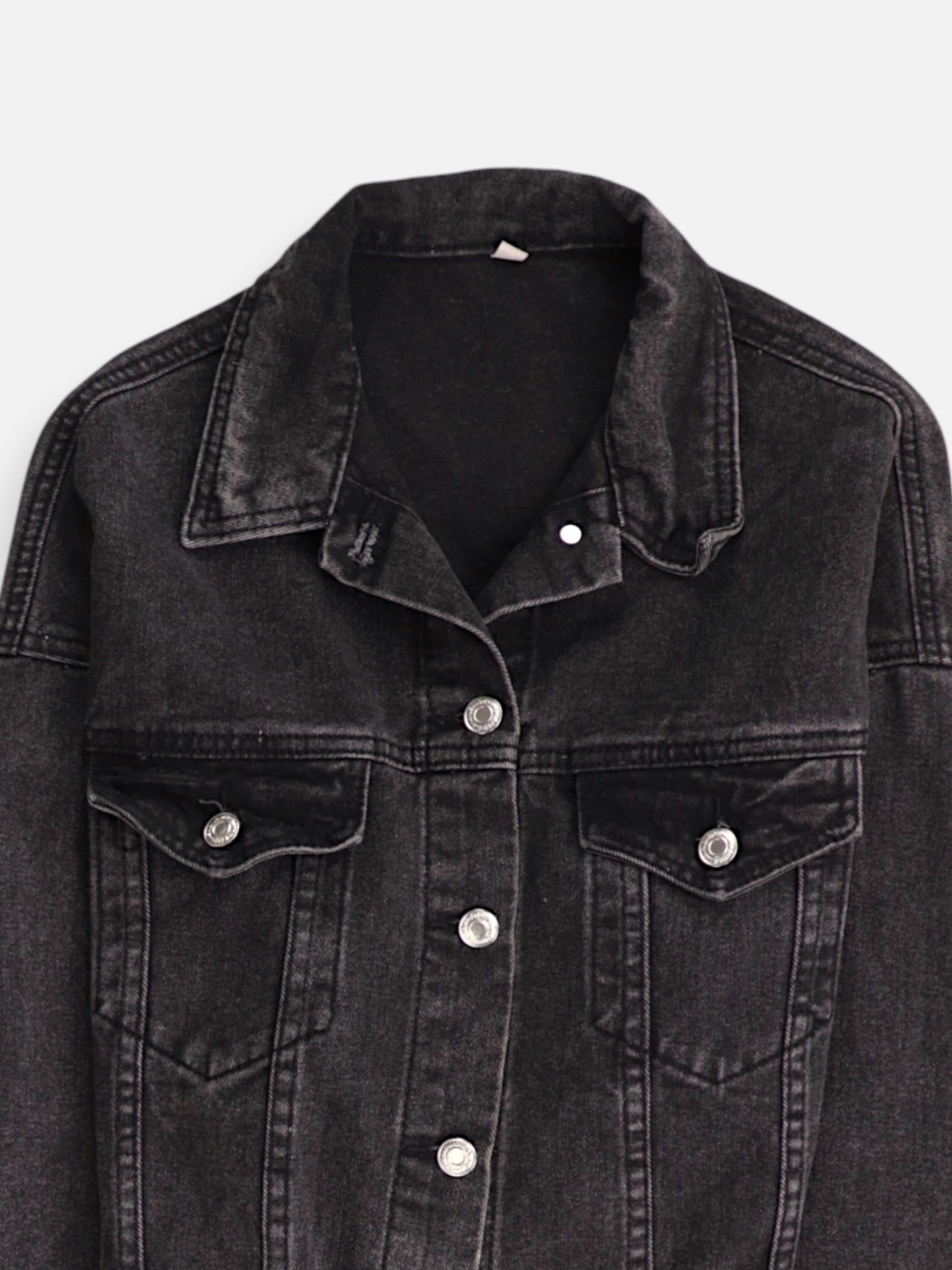 Chaqueta Denim  Crop Top - Mujer - Small