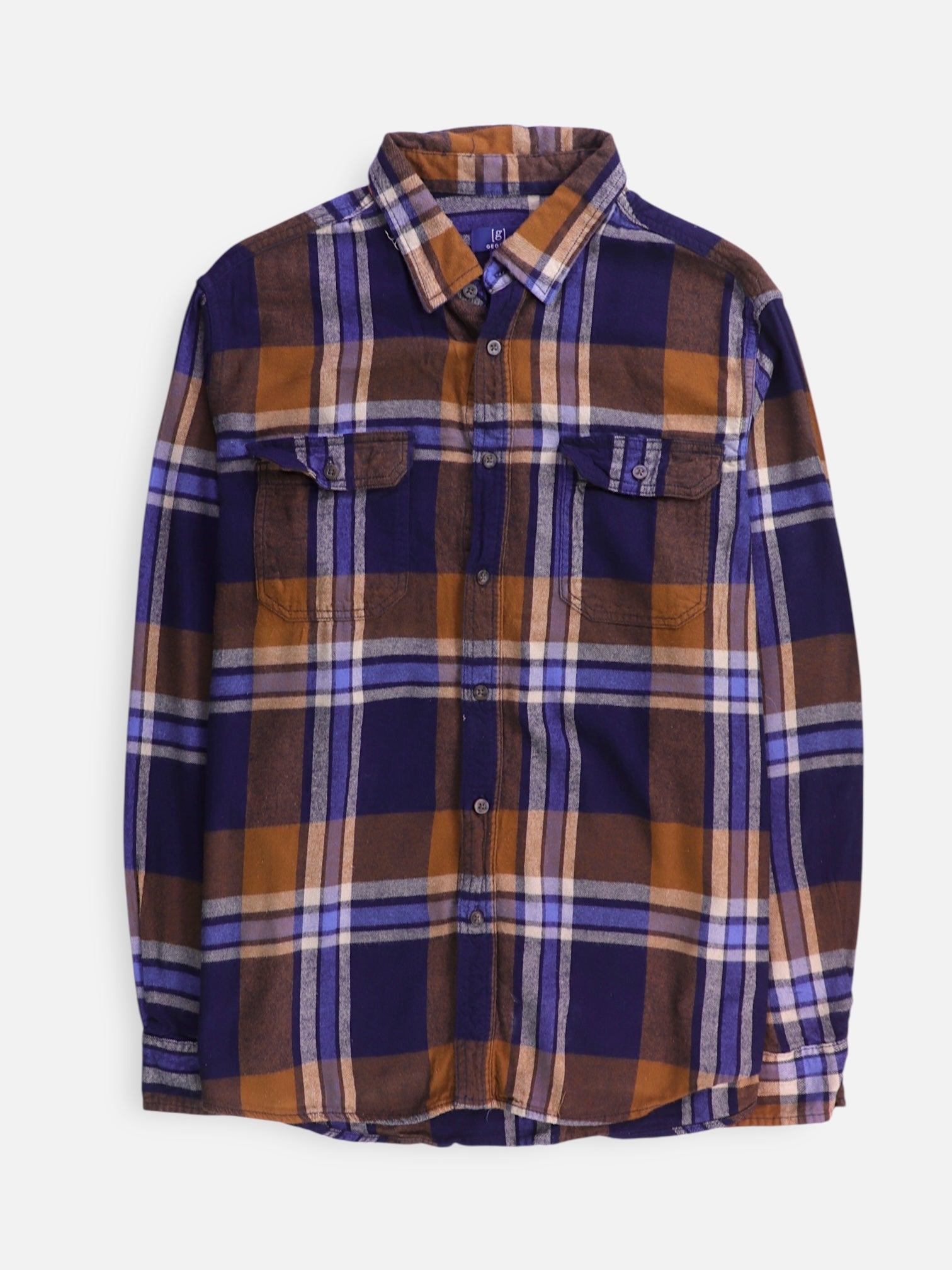 George Camisa Color Block - Hombre - Large