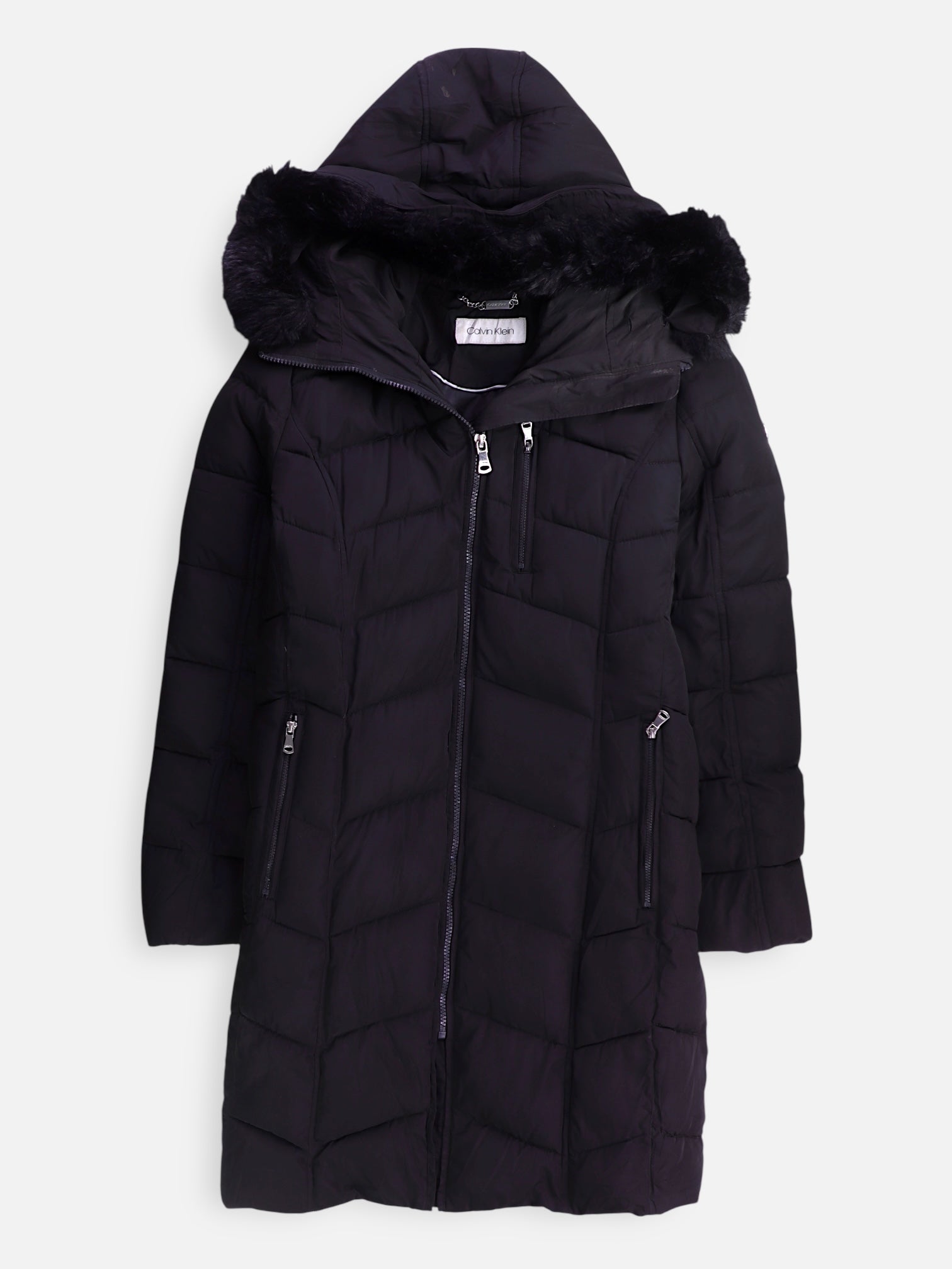 Calvin Klein Abrigo Impermeable Puffer - Mujer - Medium