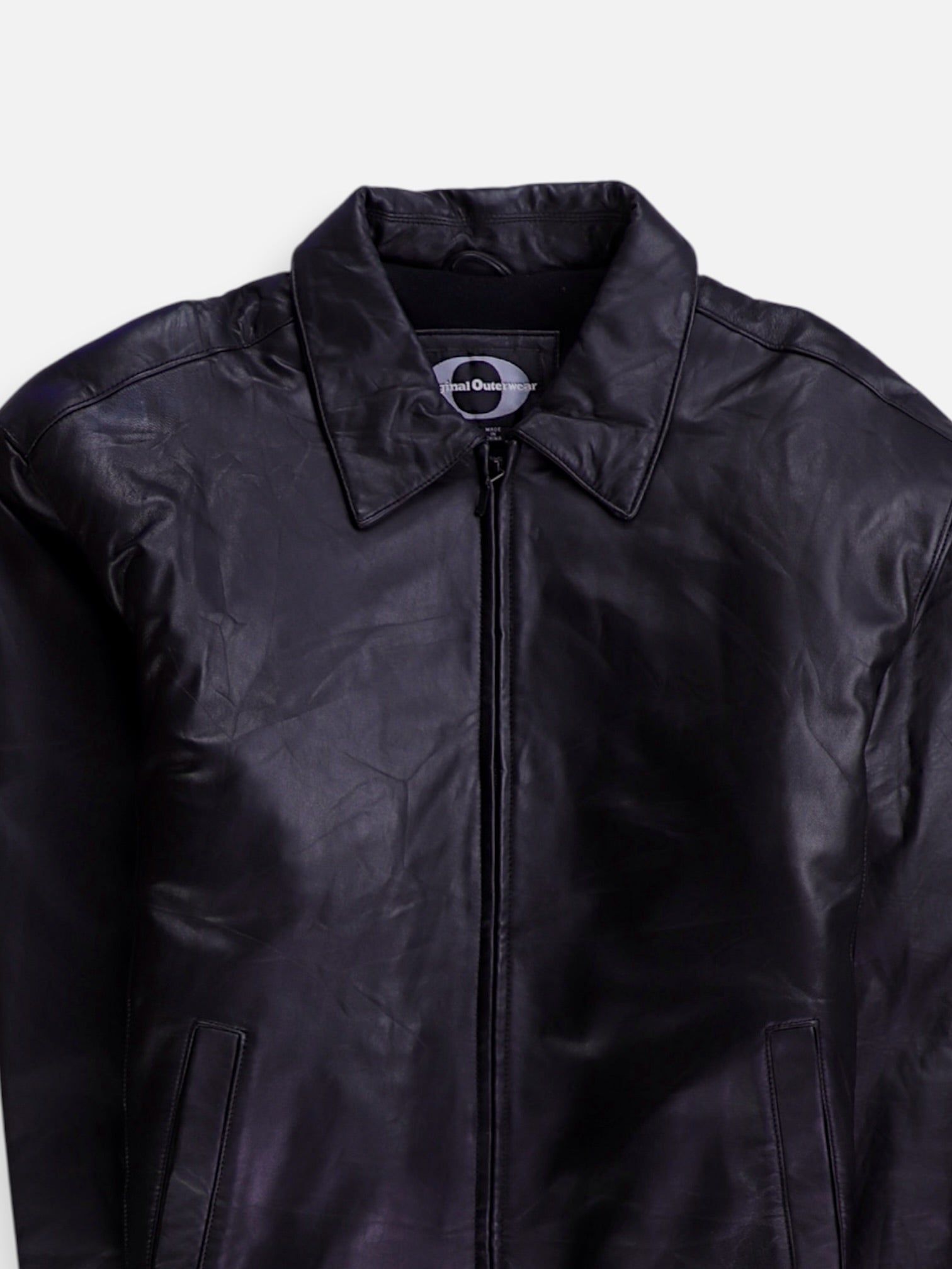 Chaqueta Casual Cuero - Hombre - XL