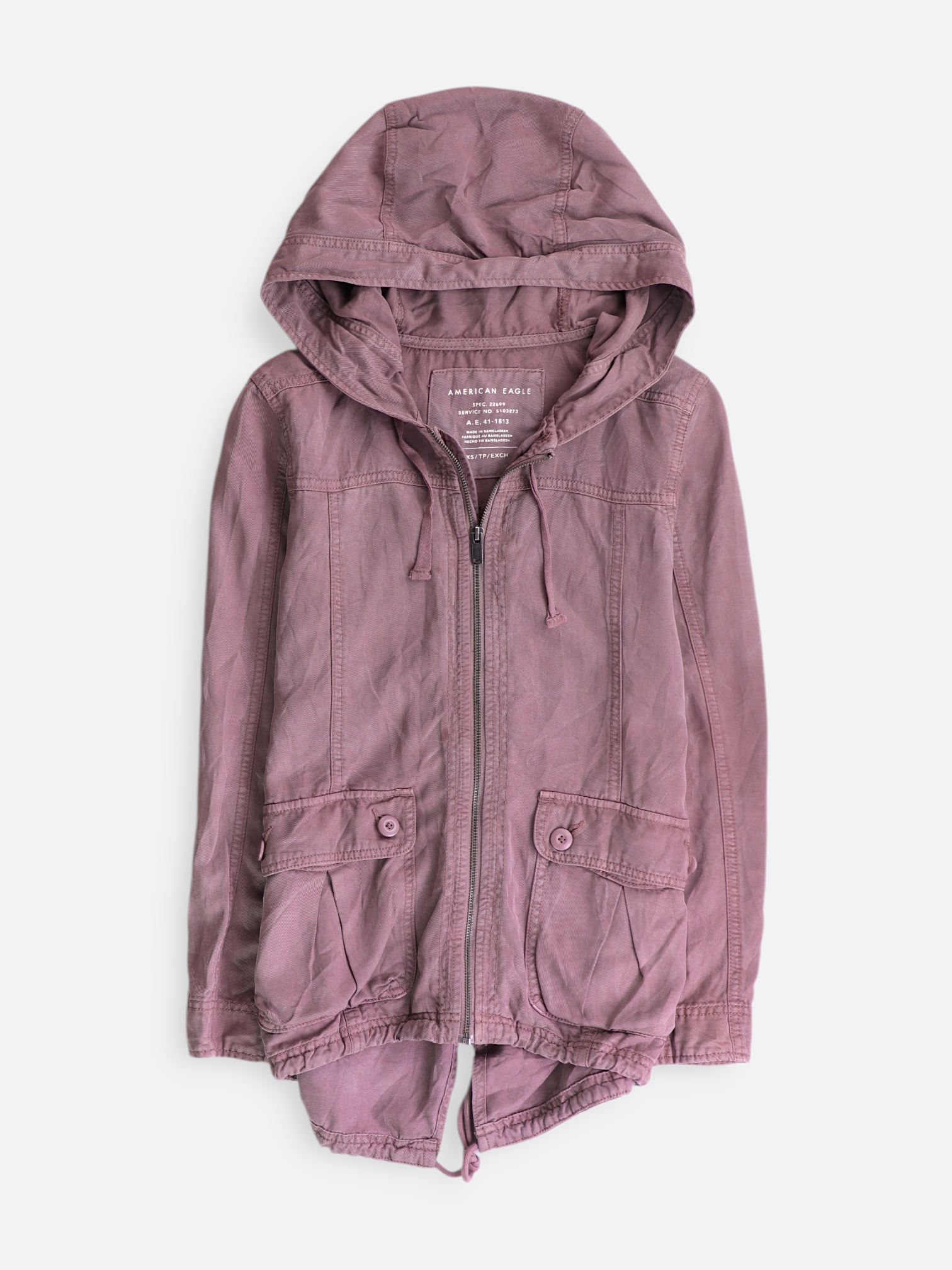 American Eagle Chaqueta Cazadora Basic - Mujer - XS