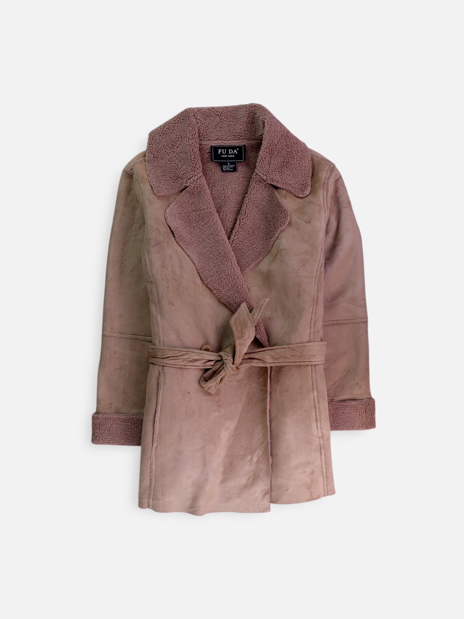 Chaqueta Casual Suede - Mujer - Large
