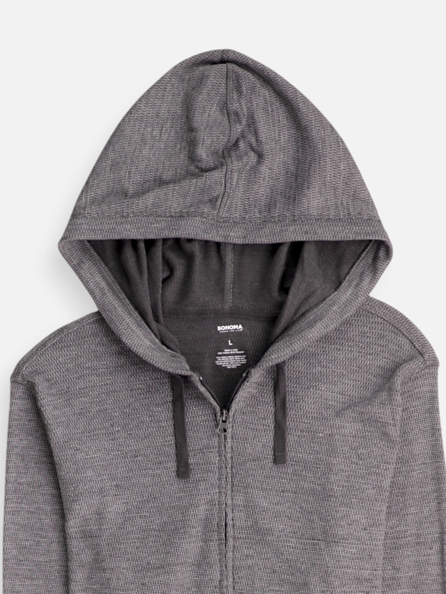 SONOMA Sudadera Hoodie Basic - Hombre - Large
